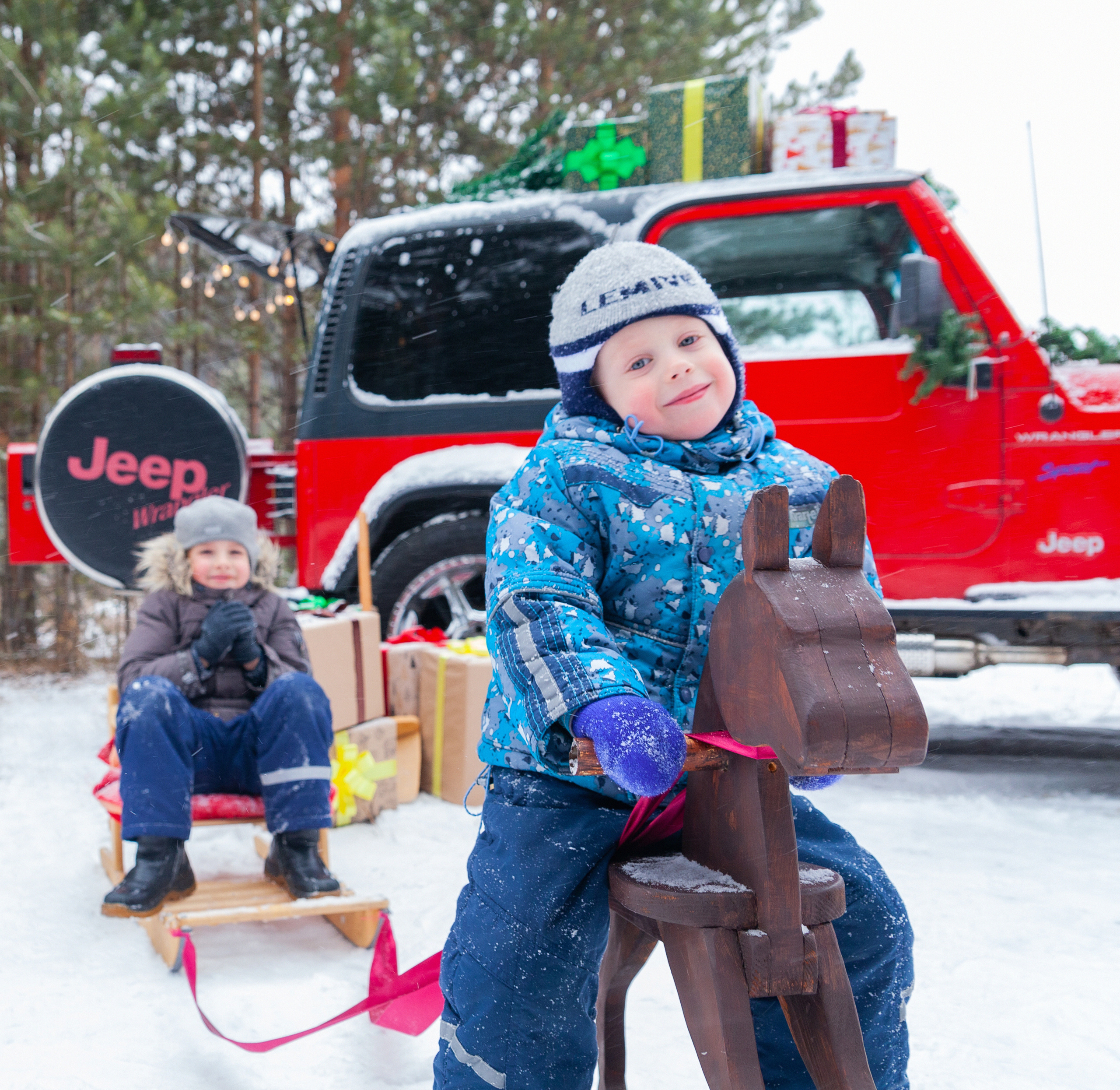 Новогодний JEEP. Главная