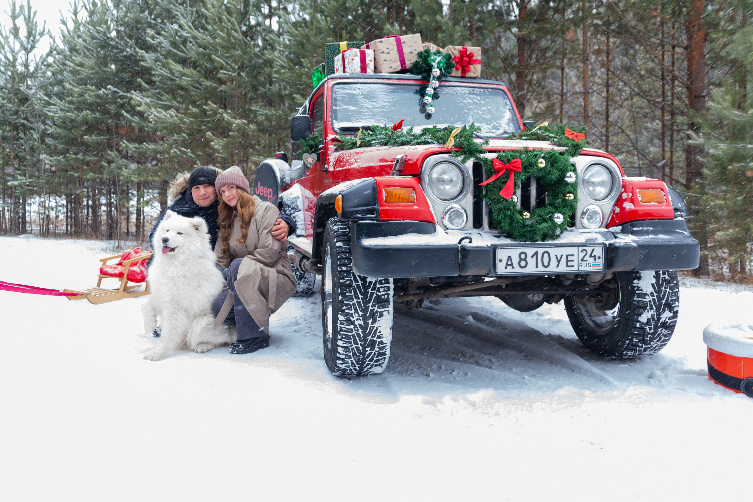 Новогодний JEEP. Главная