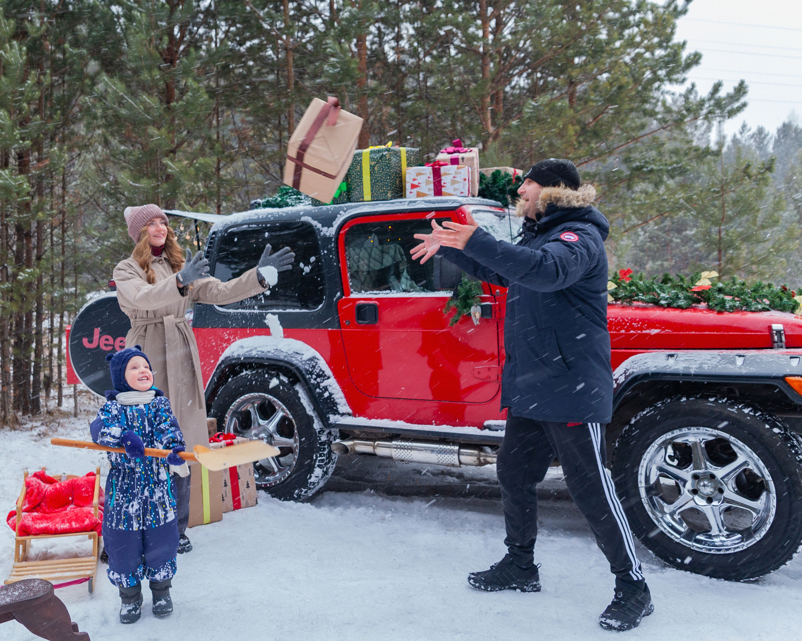 Новогодний JEEP. Главная