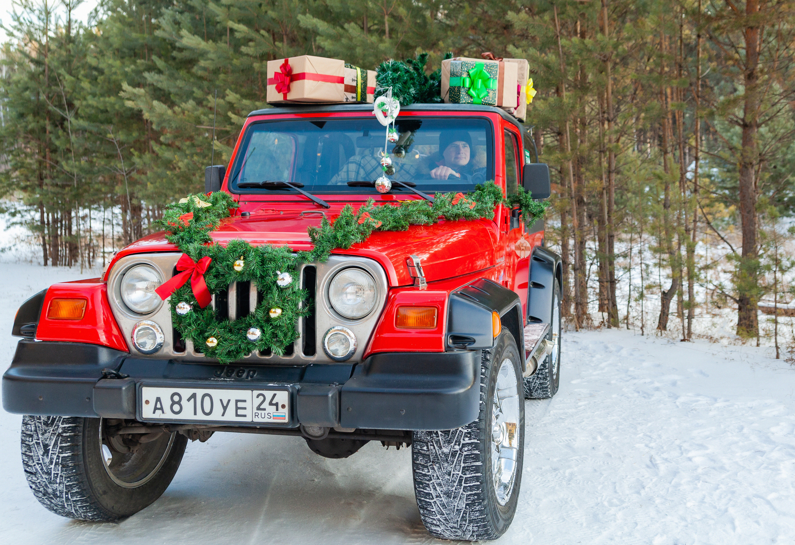 Новогодний JEEP. Главная