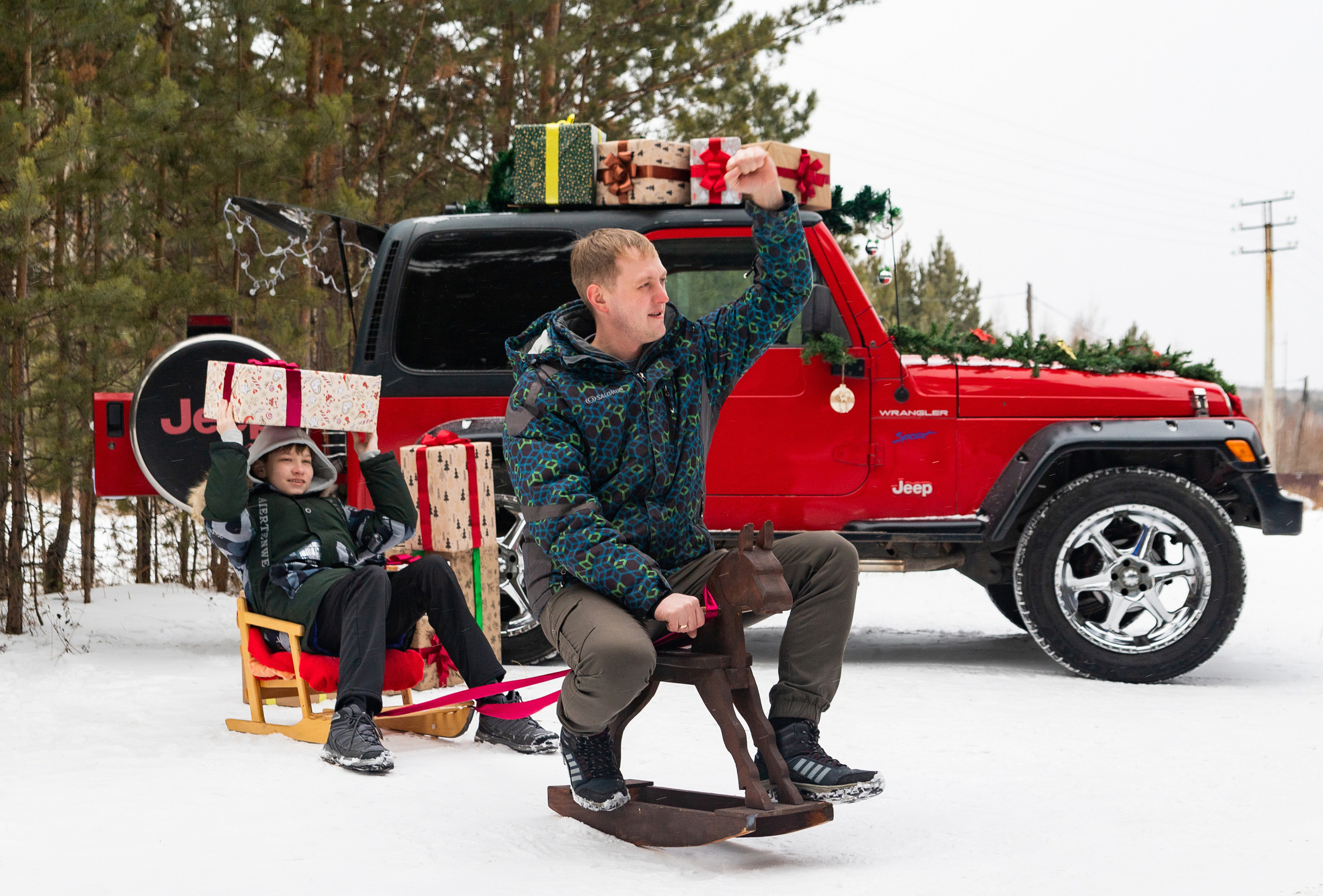 Новогодний JEEP. Главная