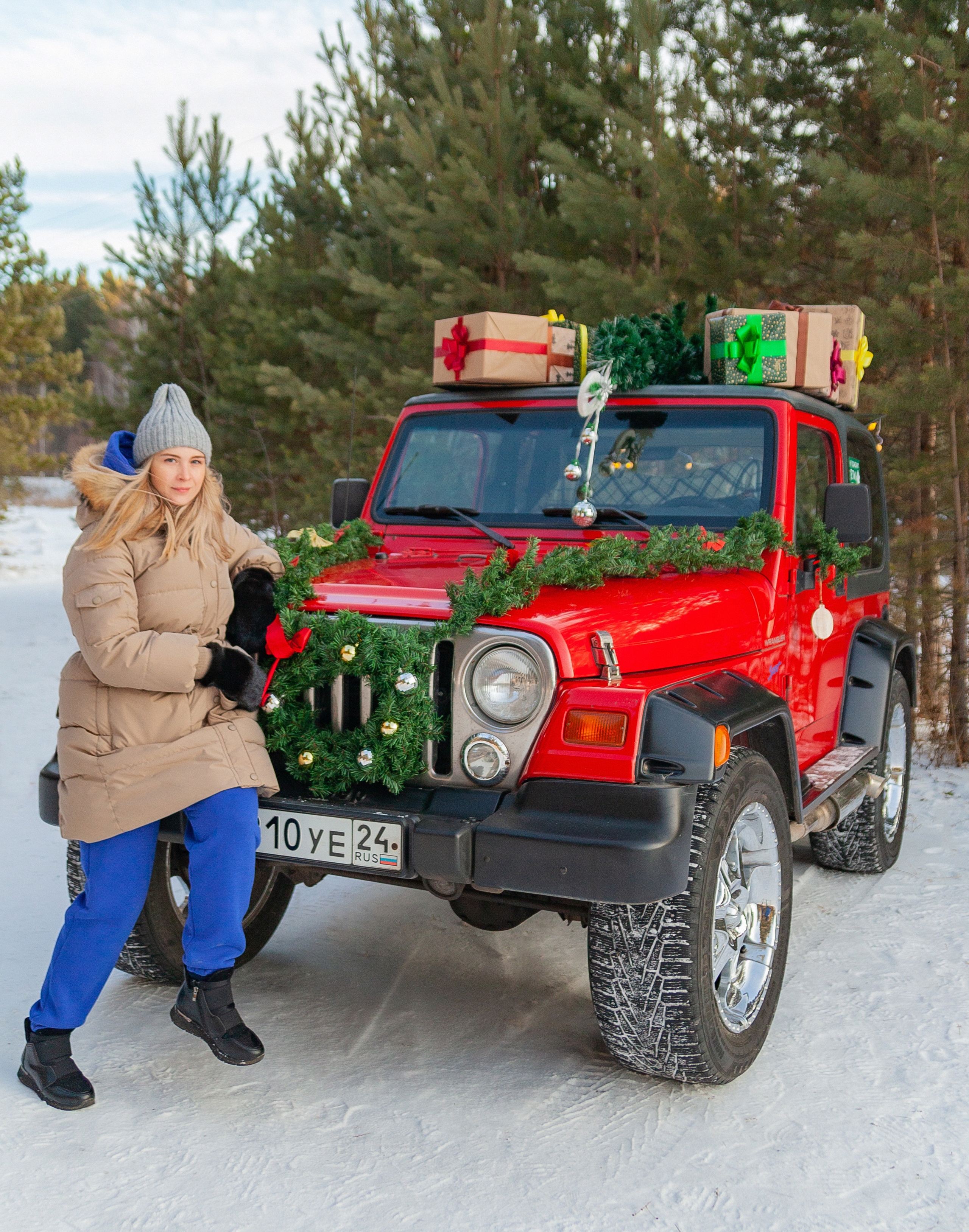 Новогодний JEEP. Главная