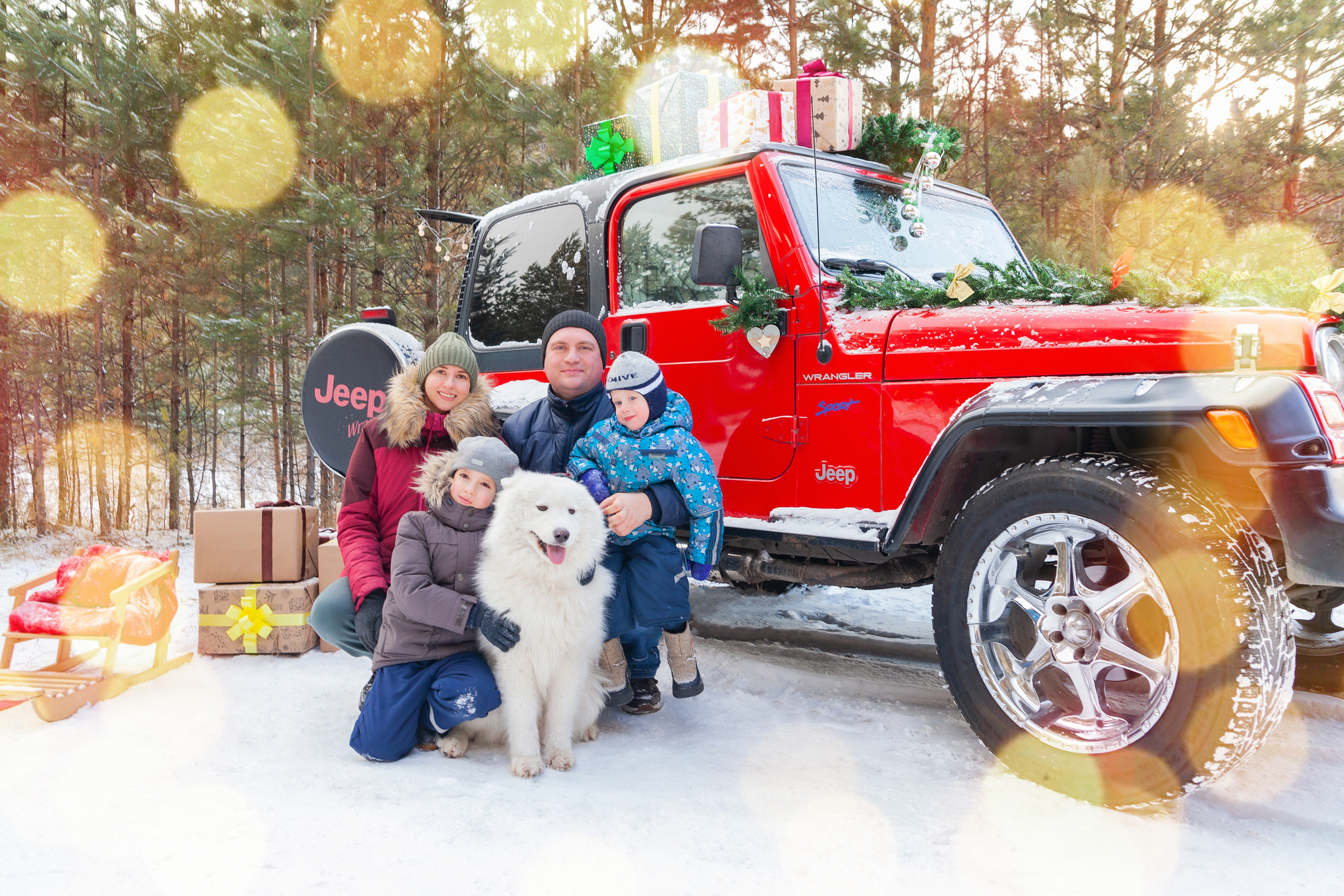 Новогодний JEEP. Главная
