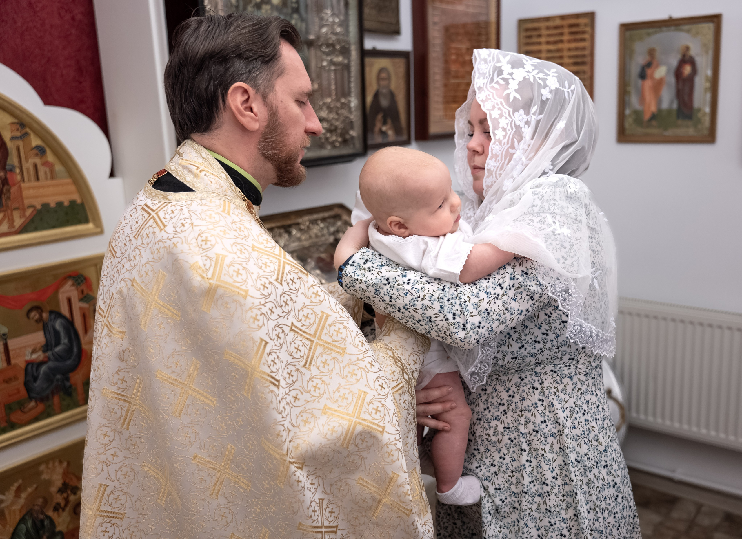 Крещение мл. Максима. Фотограф в Москве