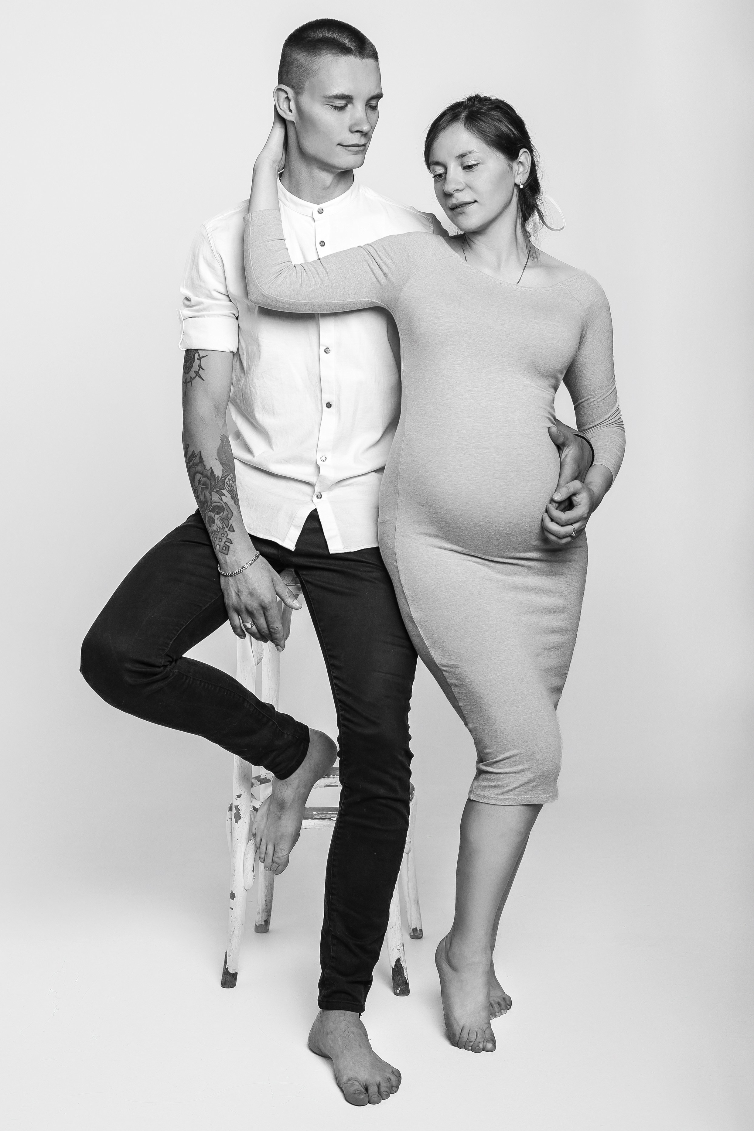 Фотосессия в ожидании, беременная съёмка. Свадебный фотограф в Иваново Гитарина Черняева