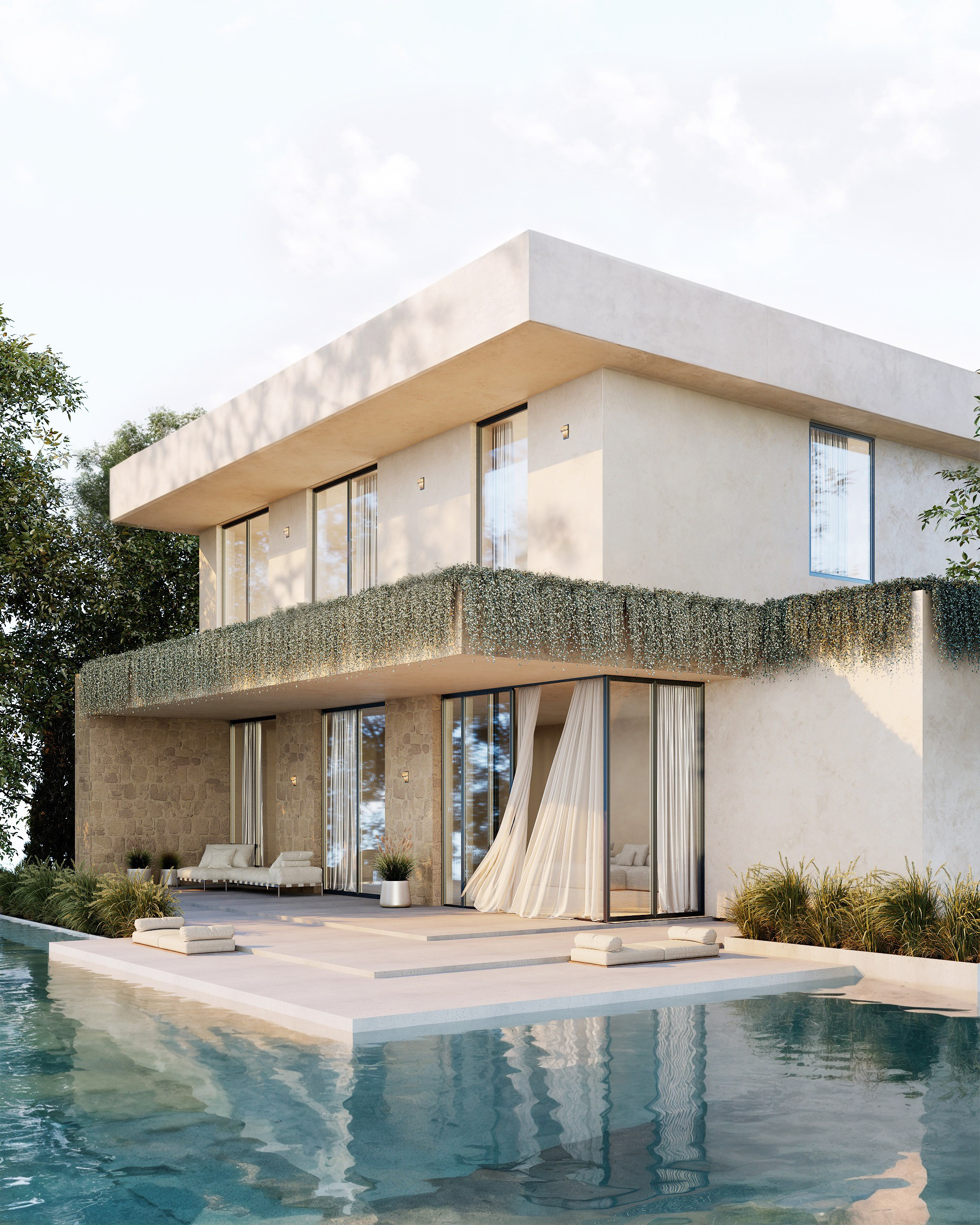 Como villa/Spain. Solovets visualization