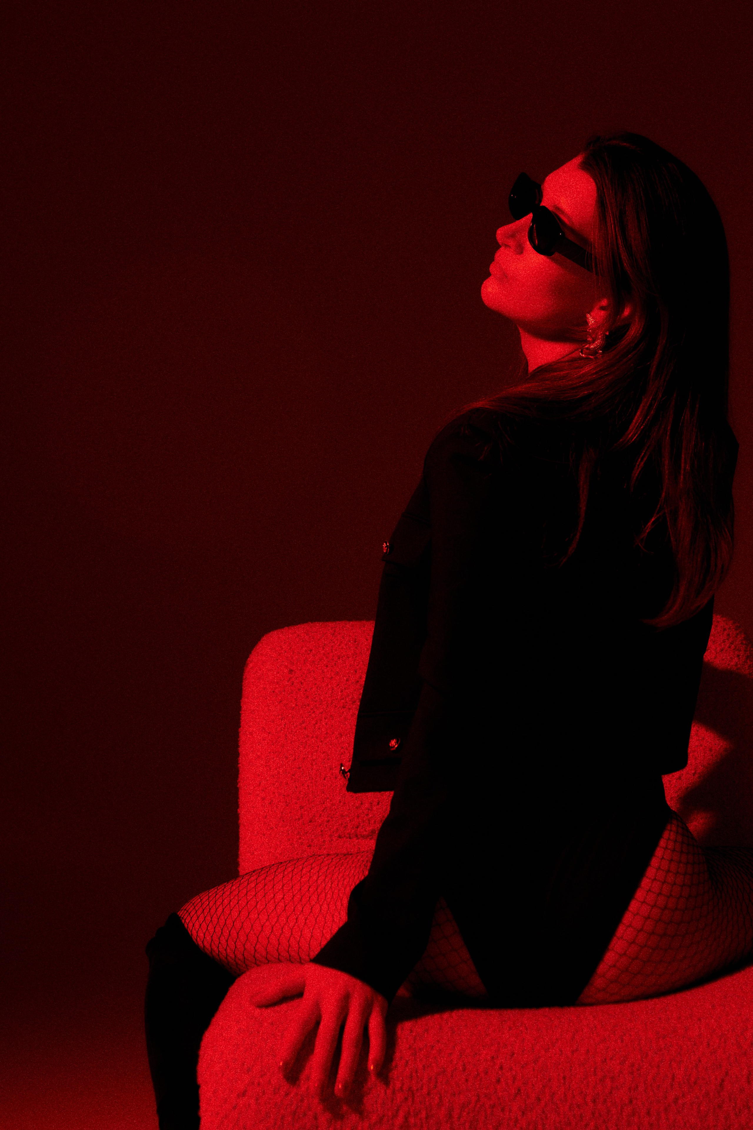 Стильная фотосессия в студии от портретного фотографа Калагиной Светланы в Москве