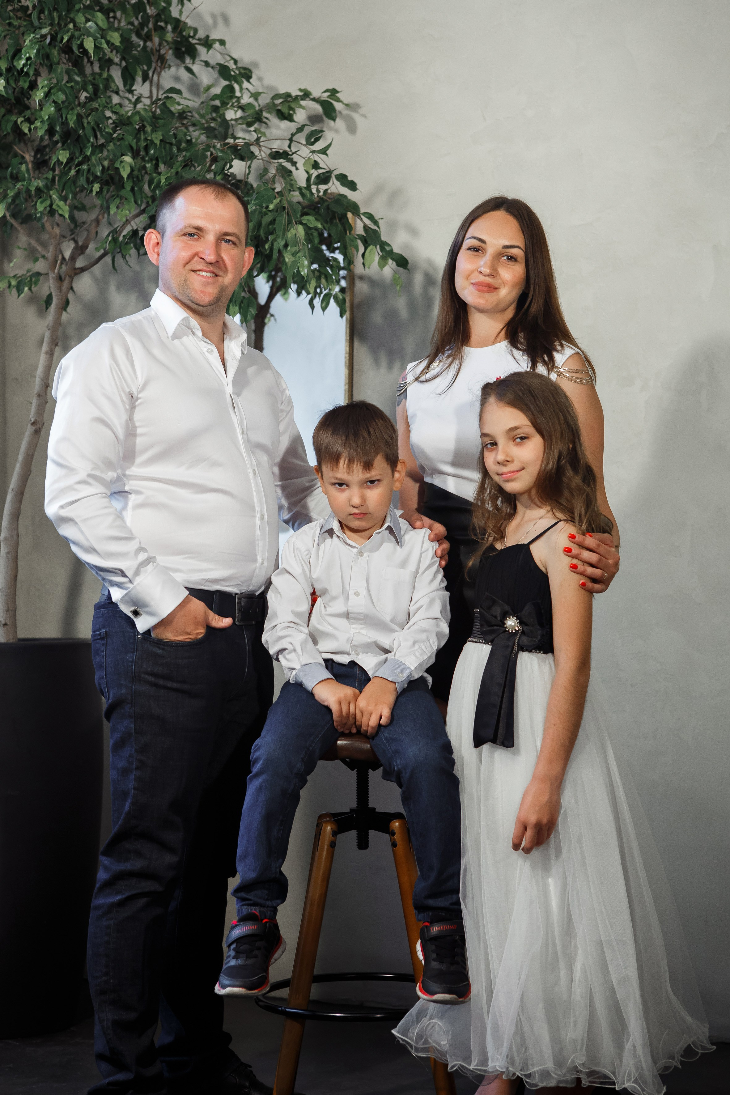 Очень большая семья, личные и парные портреты. Свадебный и портретный Фотограф в Липецке Дмитрий Котюков