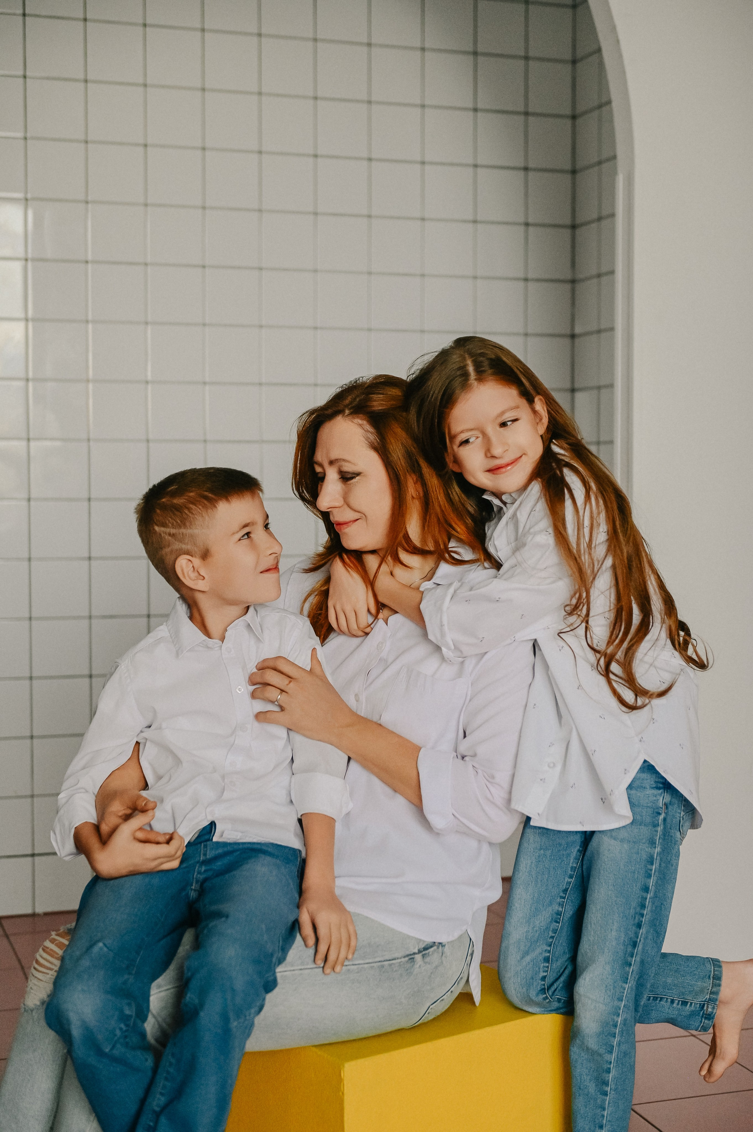 Семейная серия: Аня, Ульяна и Егор (Москва, 2024). Анна Пушина, фотограф, Москва, Королев, Пушкино