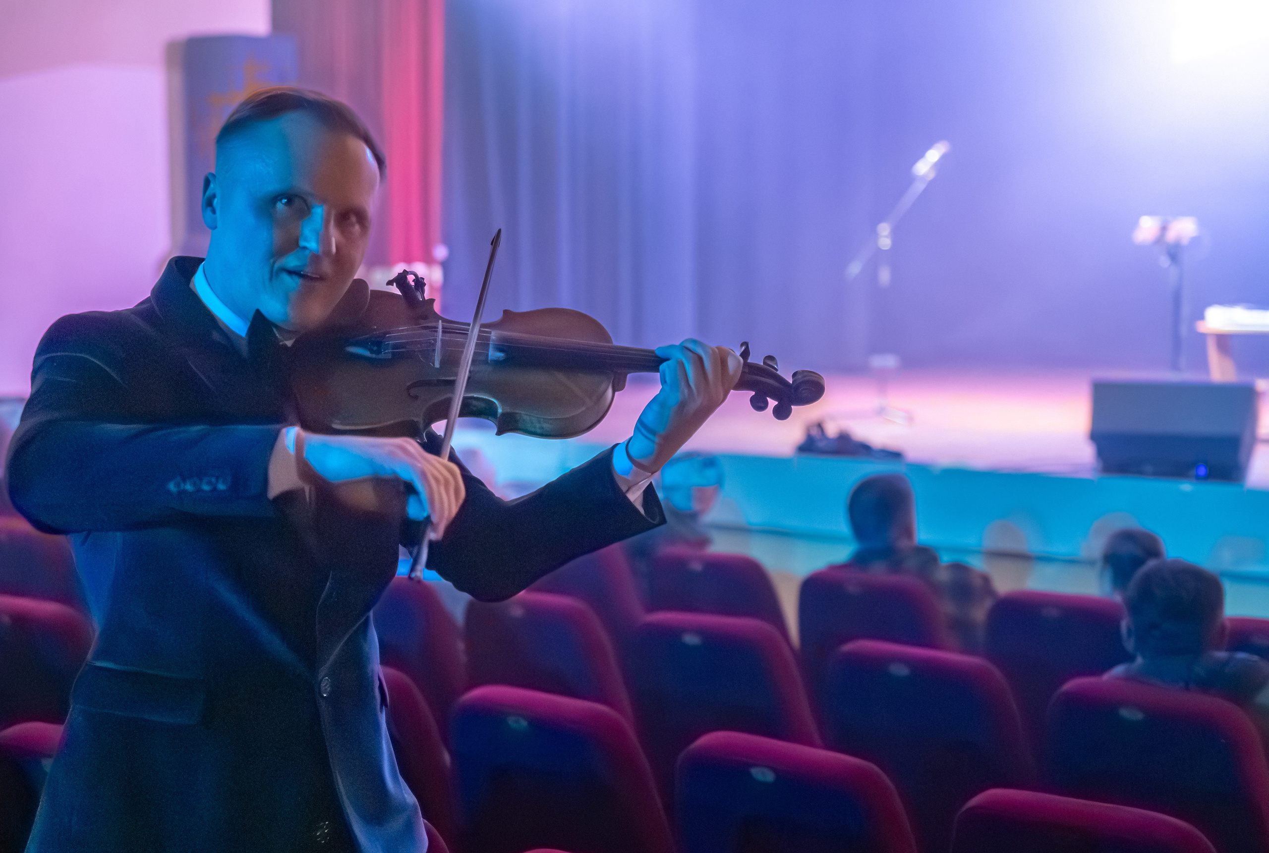 Концерт Алексея Алексеева-Скрипача. Фотограф в Москве