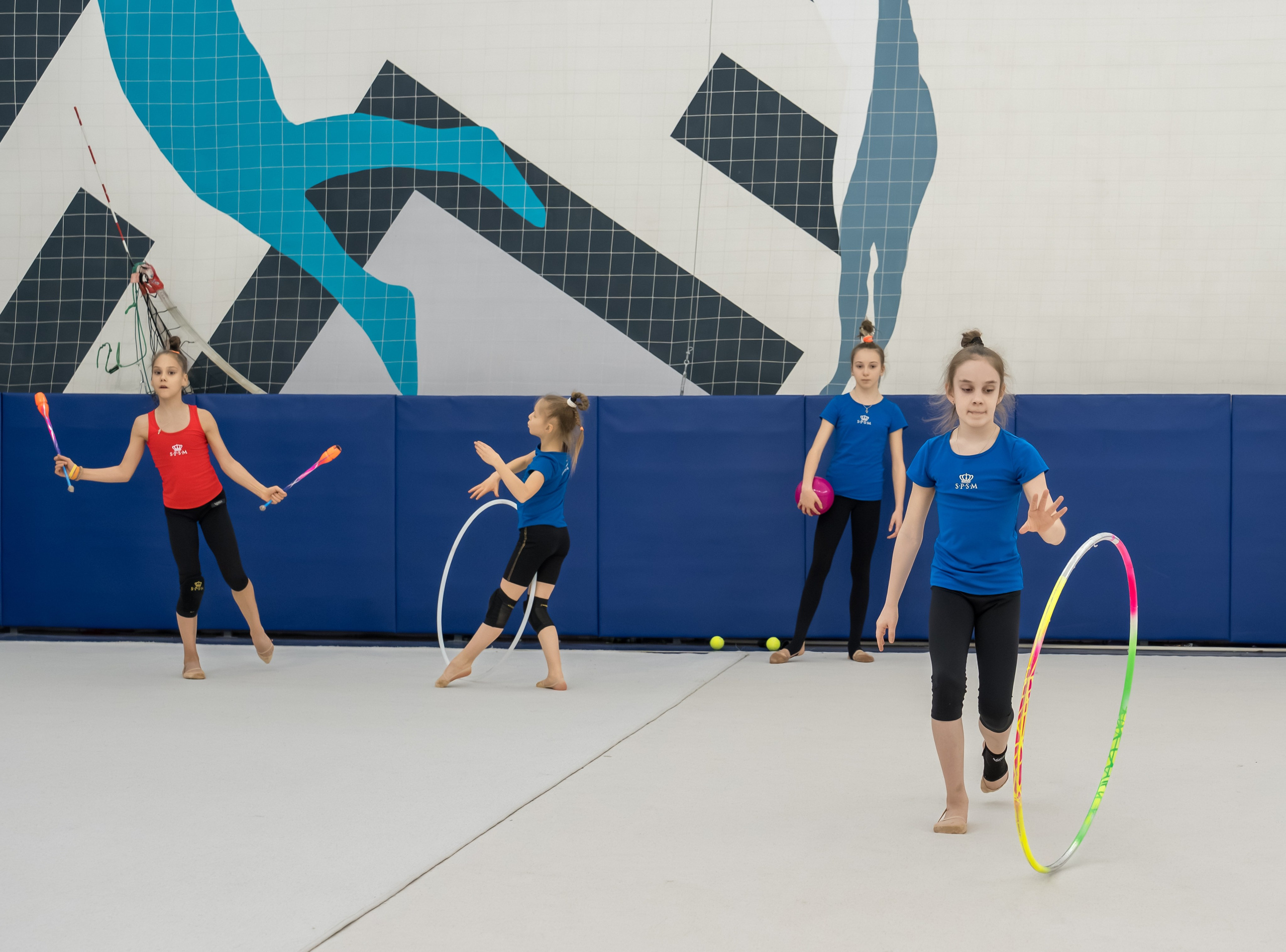 Тренировочный процесс. Художественная гимнастика. Фотограф в Москве