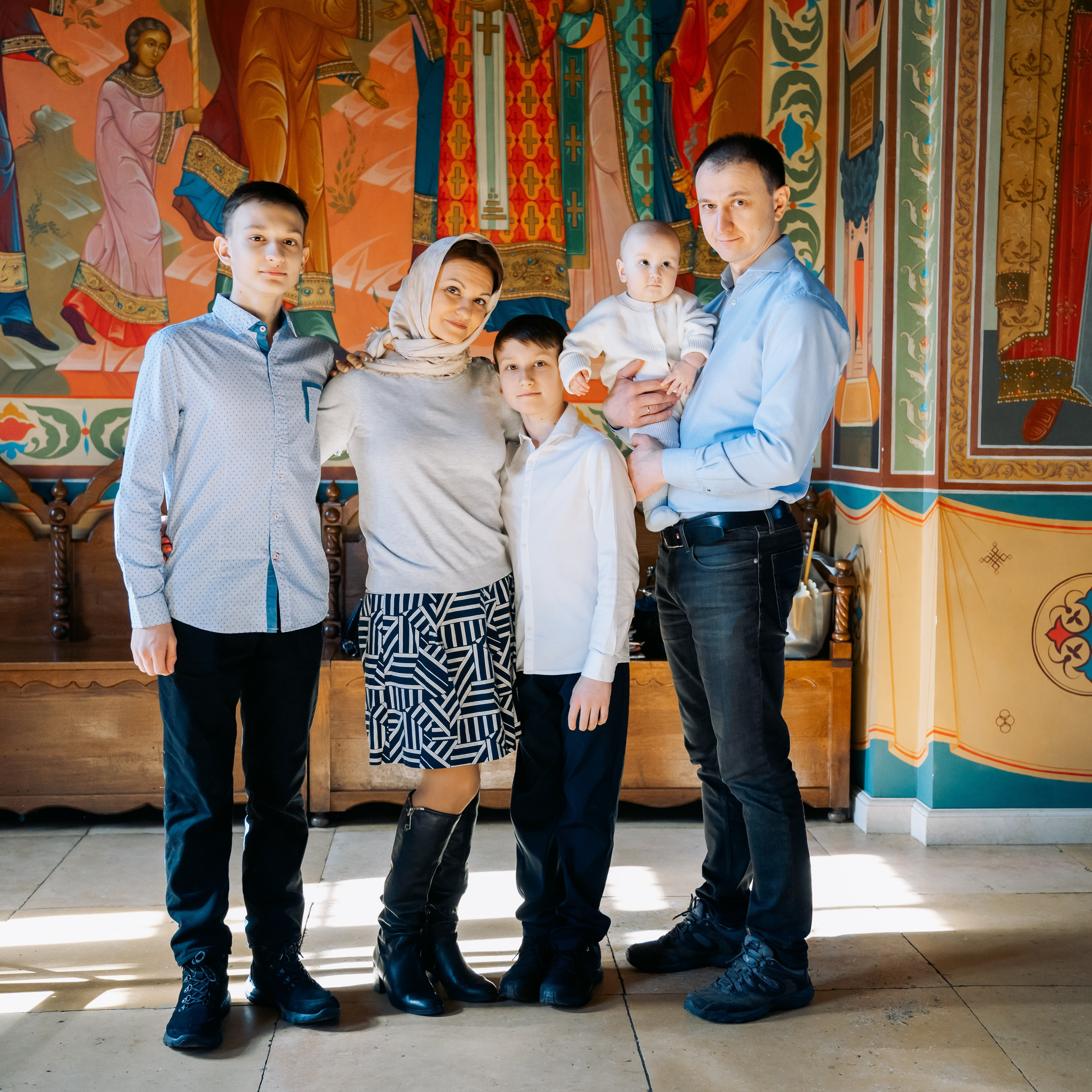 Крещение Мирона. Фотограф Казакова Анастасия