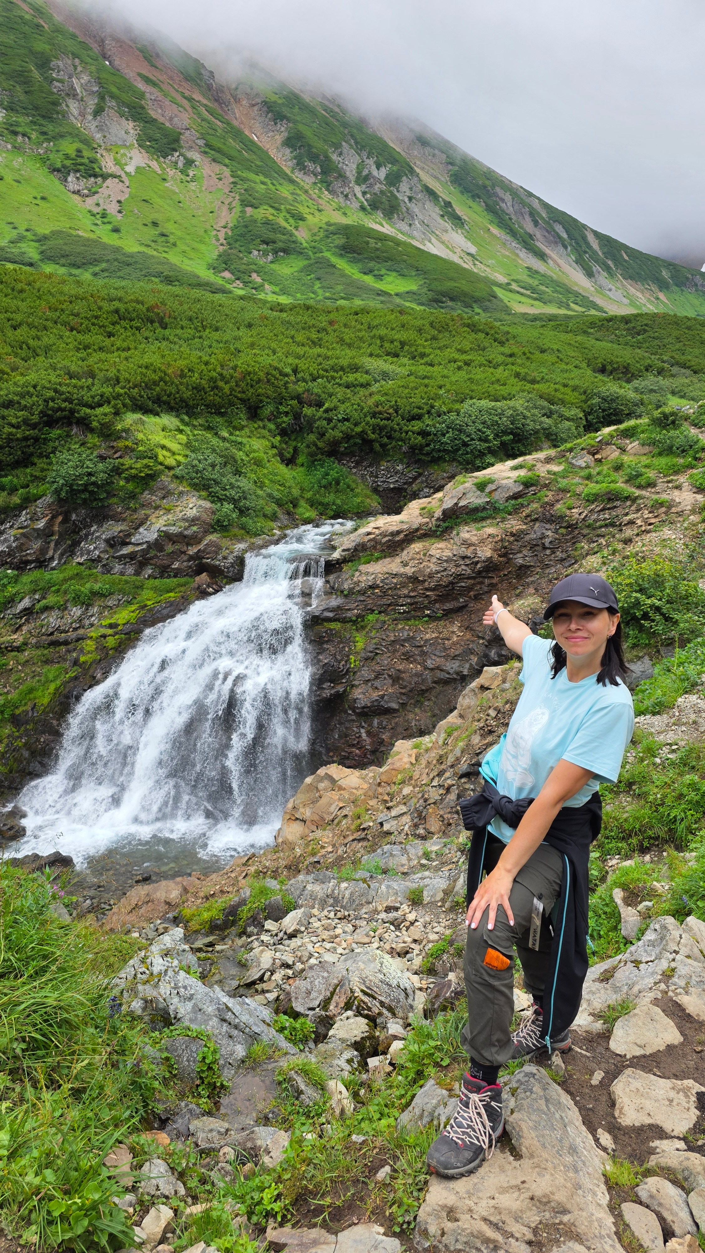 Горный массив Вачкажец и купание в термальных источниках. Экскурсионные туры по Камчатке