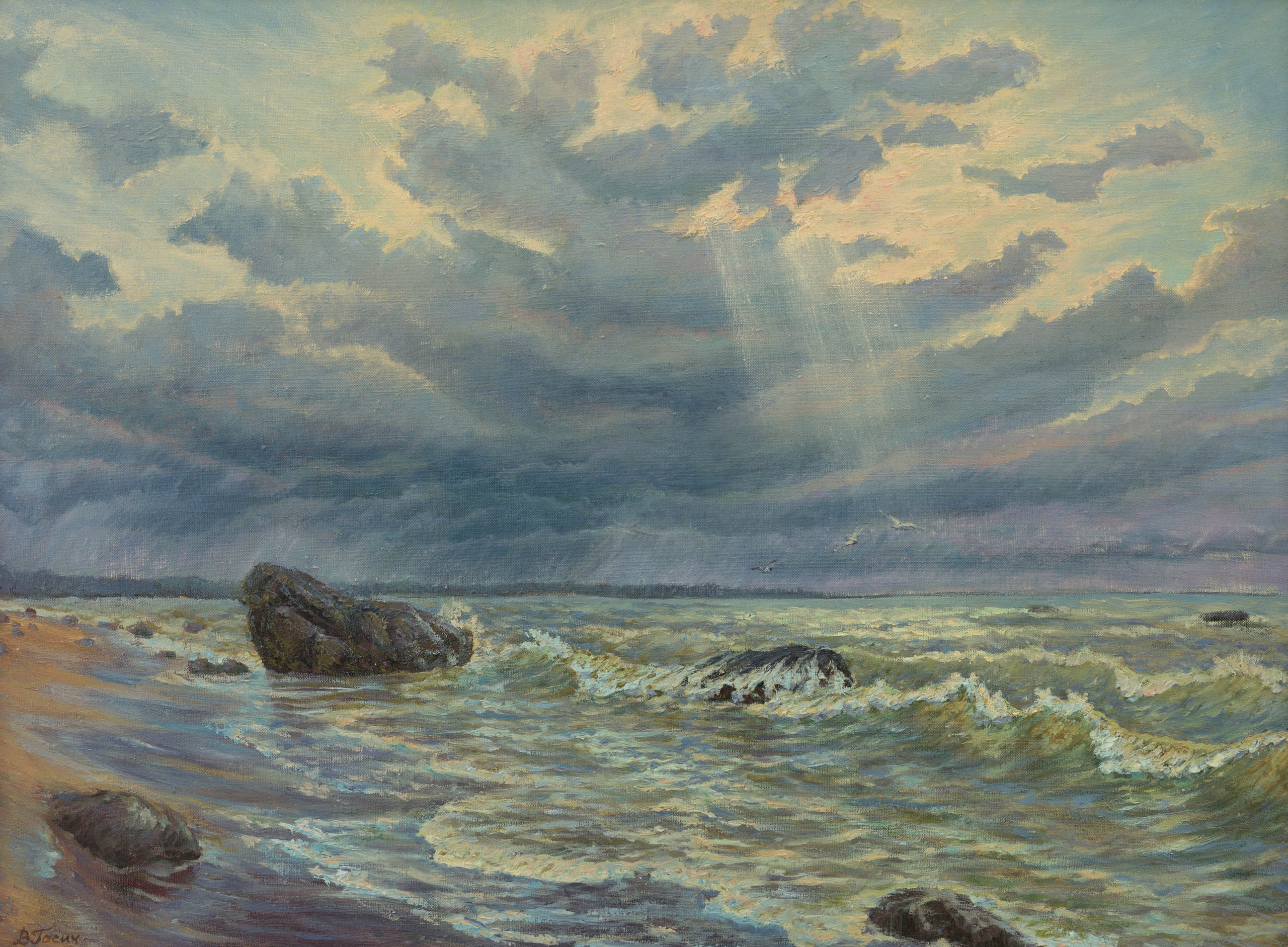 Пейзаж / Landscape. Художник Василий Гасич