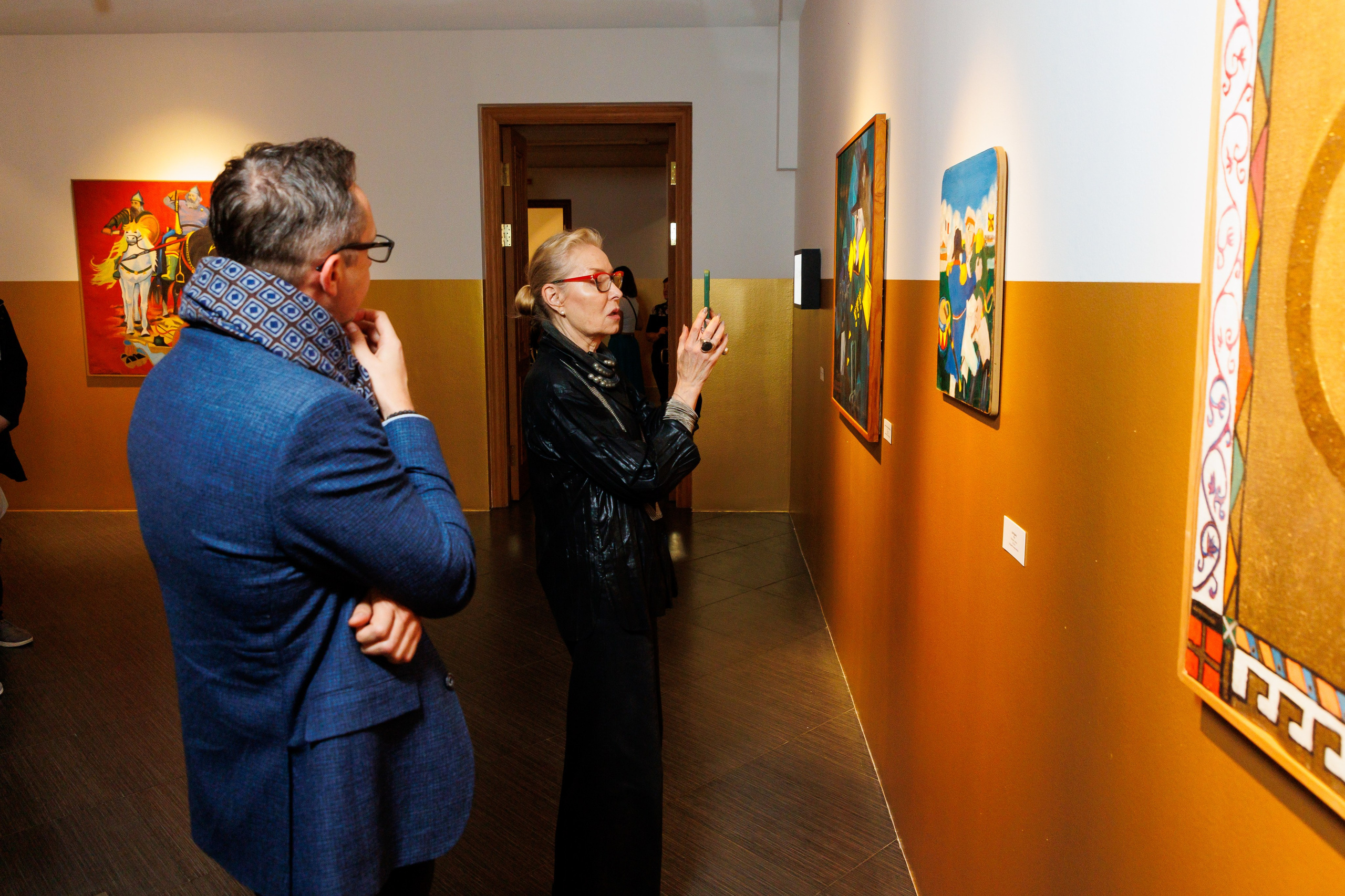 Открытите выставки Небесная География или разбор полетов Андрея Филиппова. Фотограф Иван Недорез