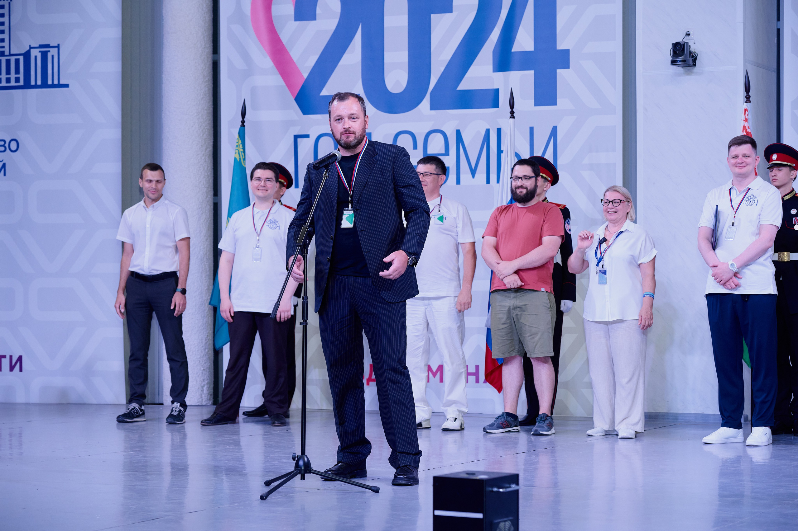 Открытие смены «Юный Геолог». ВДЦ «Смена» Авугст 2024 Анапа. Фотограф Роман Адлер