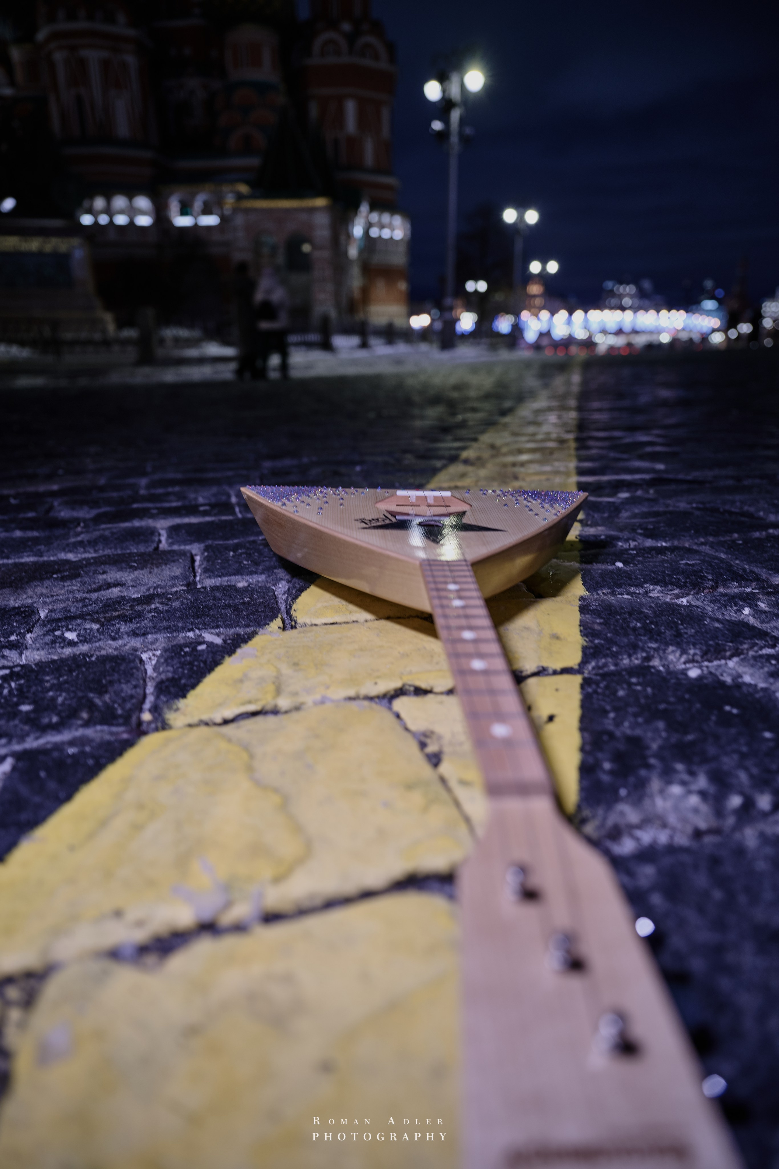 Новогодняя ночная Москва 2025. Фотограф Роман Адлер