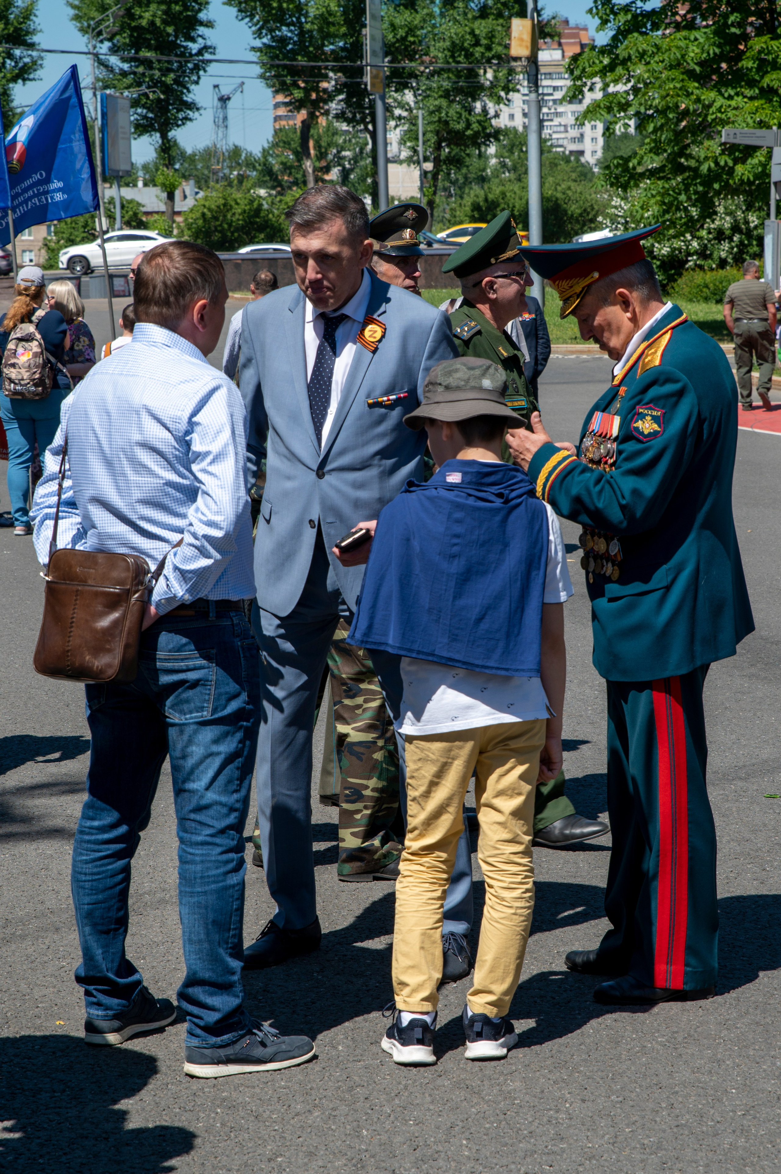 День ветеранов боевых действий 2022. Фотограф Роман Адлер