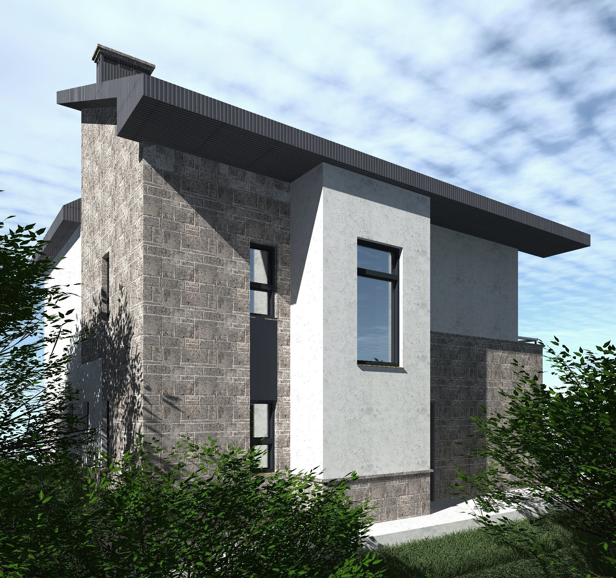 2018 / Жилой дом / Супсех. Архитектурное проектирование и дизайн интерьеров. г. Анапа