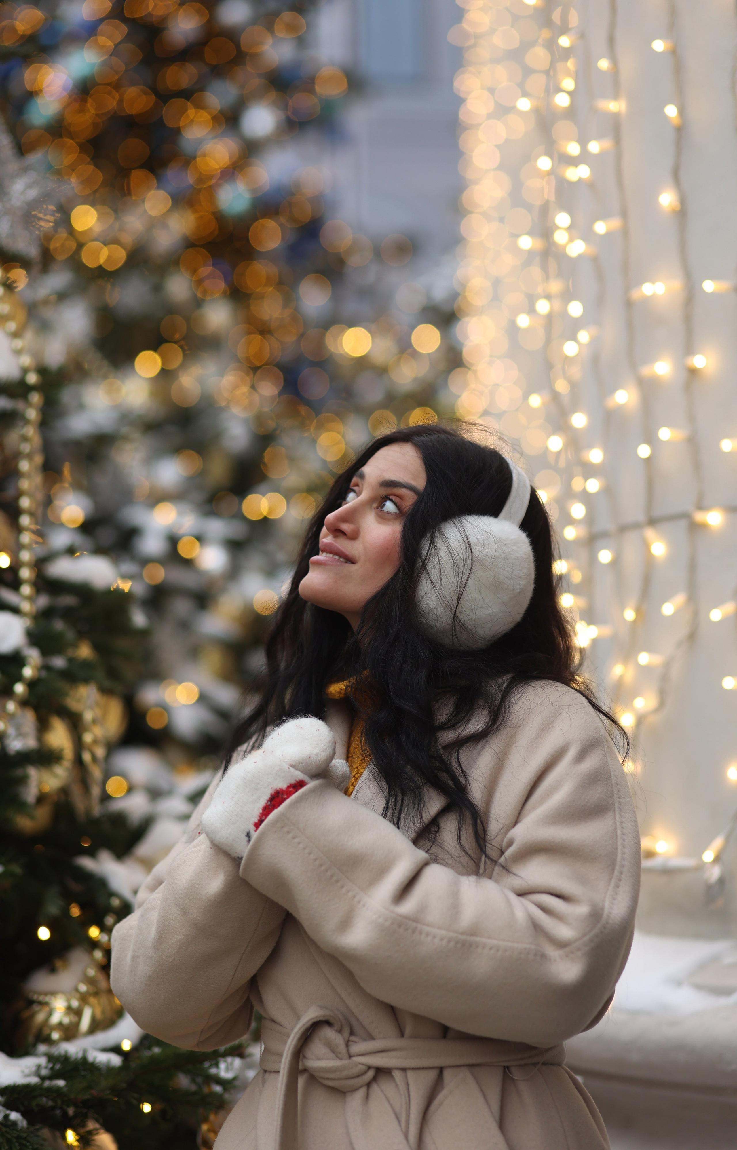 Новогодняя фотосессия. Гум ярмарка. Портретный фотограф Москва