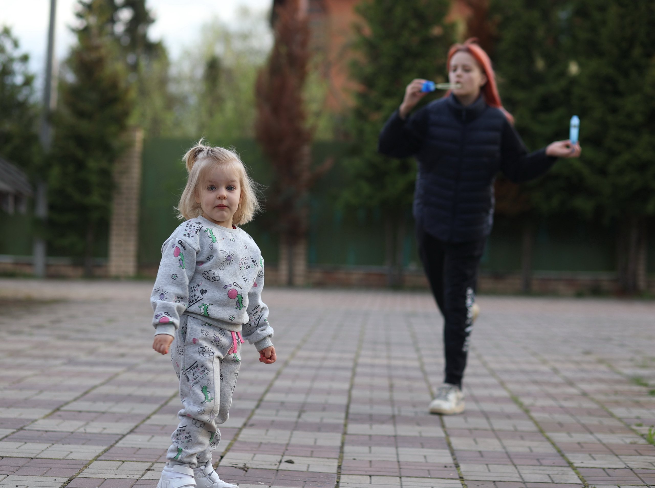 Активная прогулка. Портретный фотограф Москва