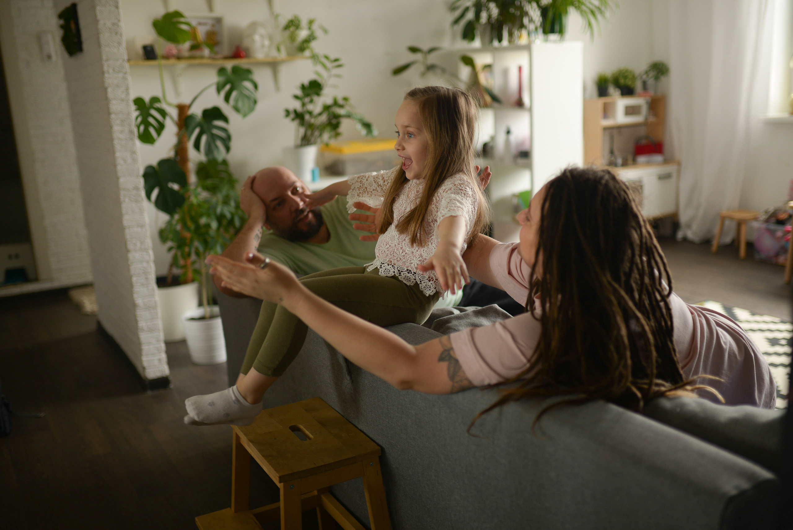 Домашняя семейная съемка. Семейный фотограф в Москве Ольга Барсукова