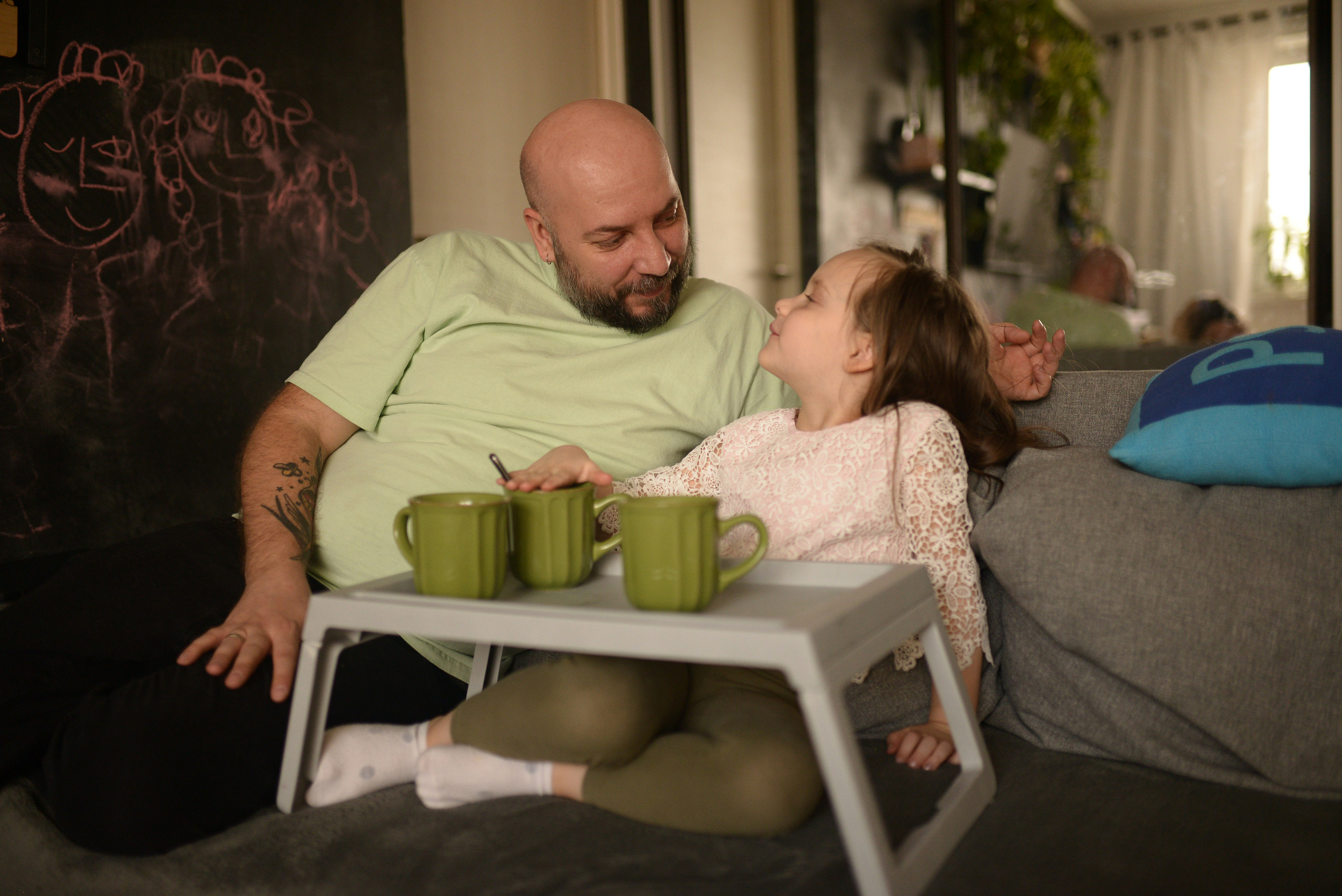 Домашняя семейная съемка. Семейный фотограф в Москве Ольга Барсукова