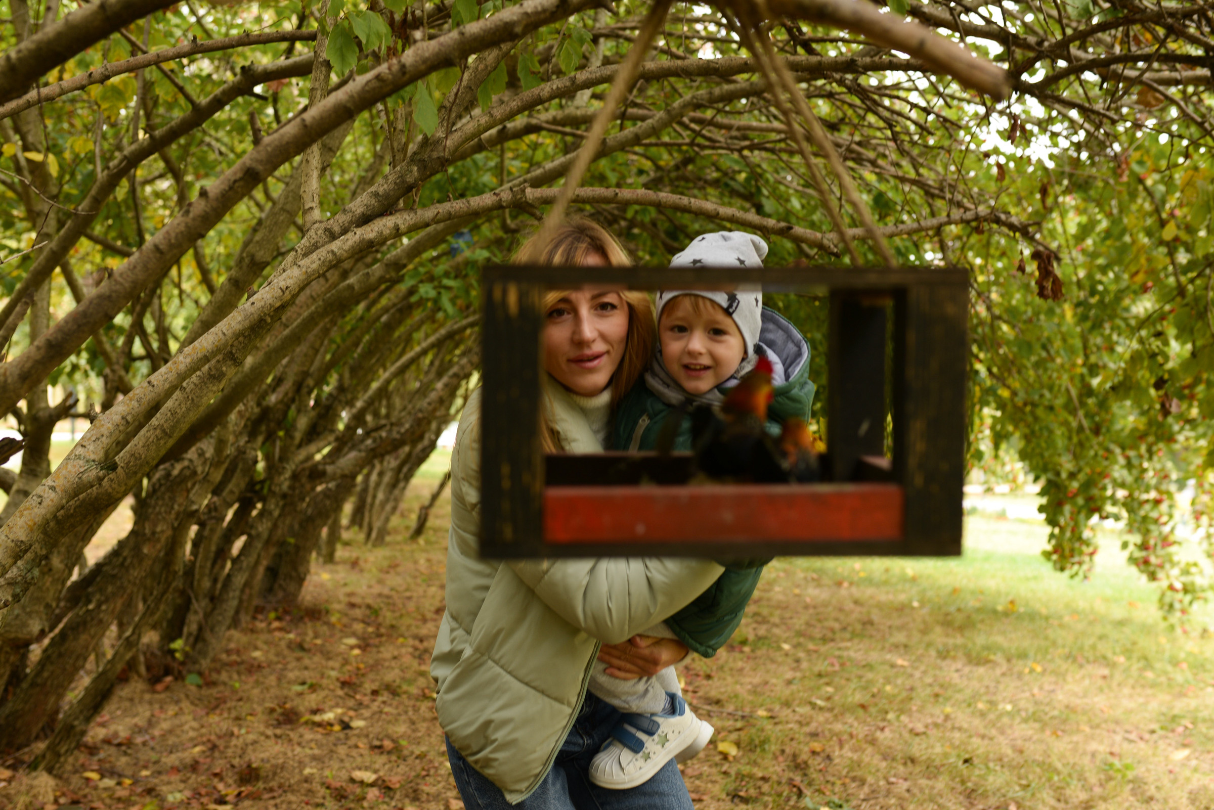 Семейная съемка в парке. Семейный фотограф в Москве Ольга Барсукова