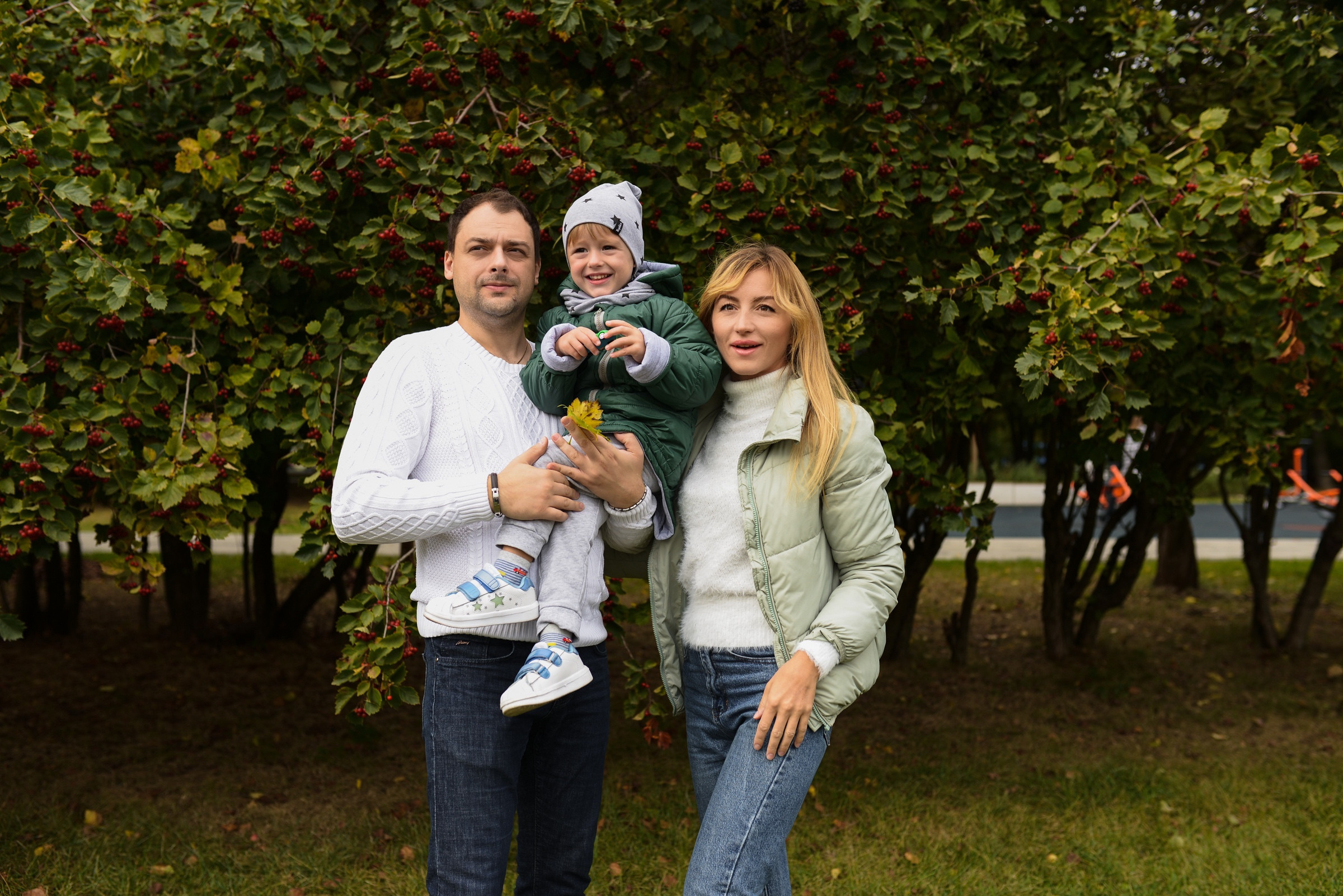 Семейная съемка в парке. Семейный фотограф в Москве Ольга Барсукова