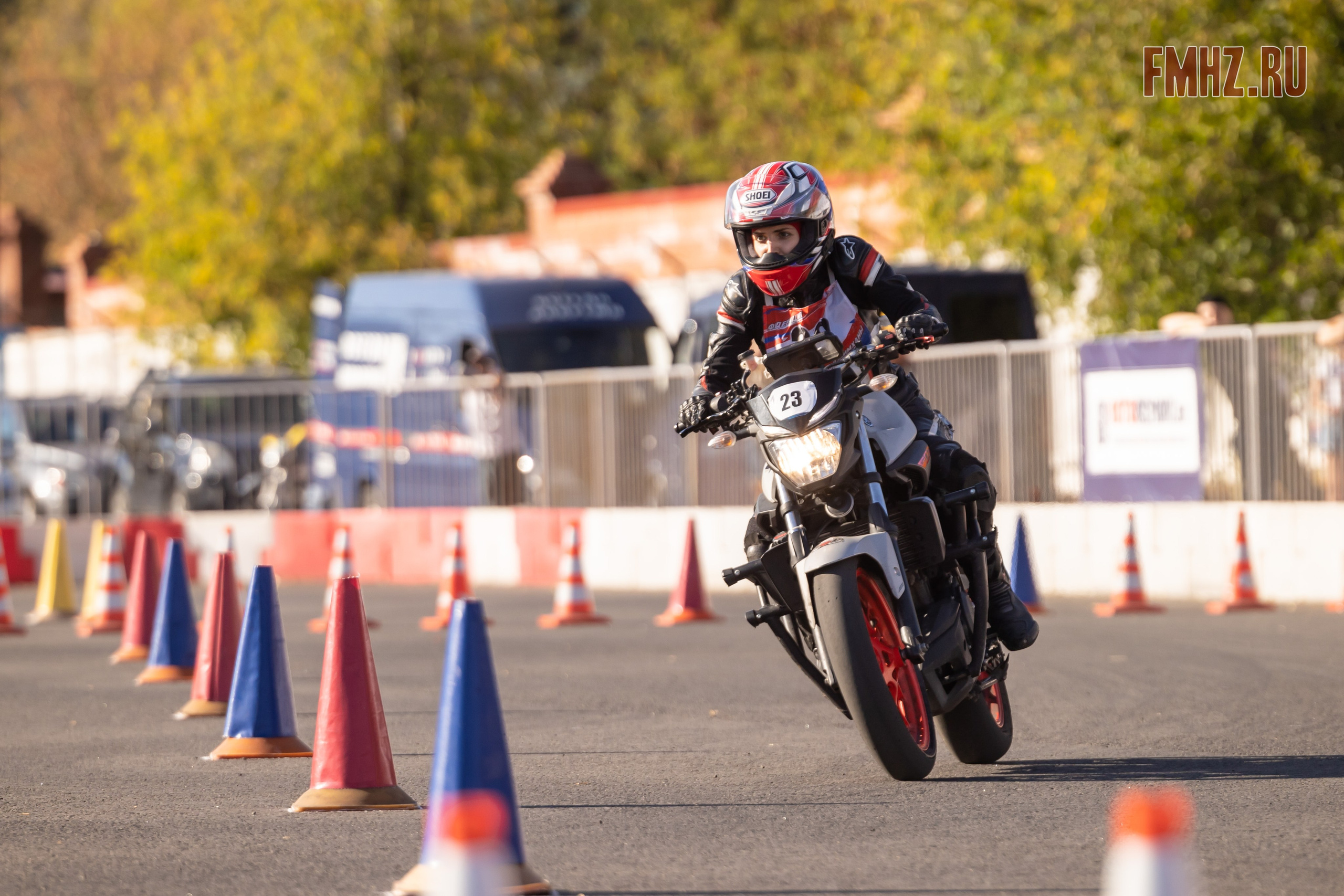 Соревнования по мотоджимхане на площадке Мосгортранс 15.09.2024. Фотограф Владимир Охрименко