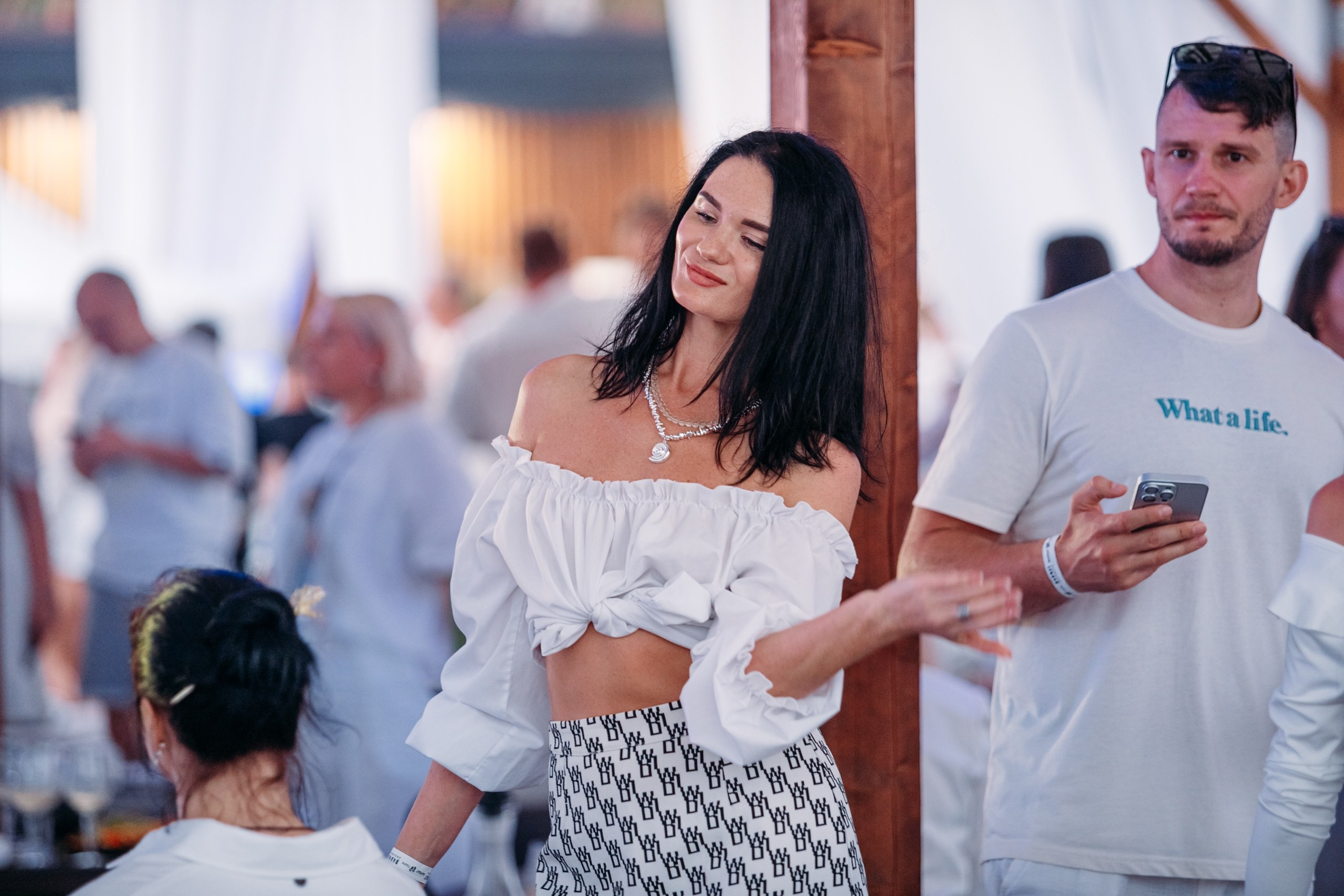 White Party @ Бархат парк. Репортажный фотограф Максим Полянский. Москва, Санкт-Петербург, Красноярск