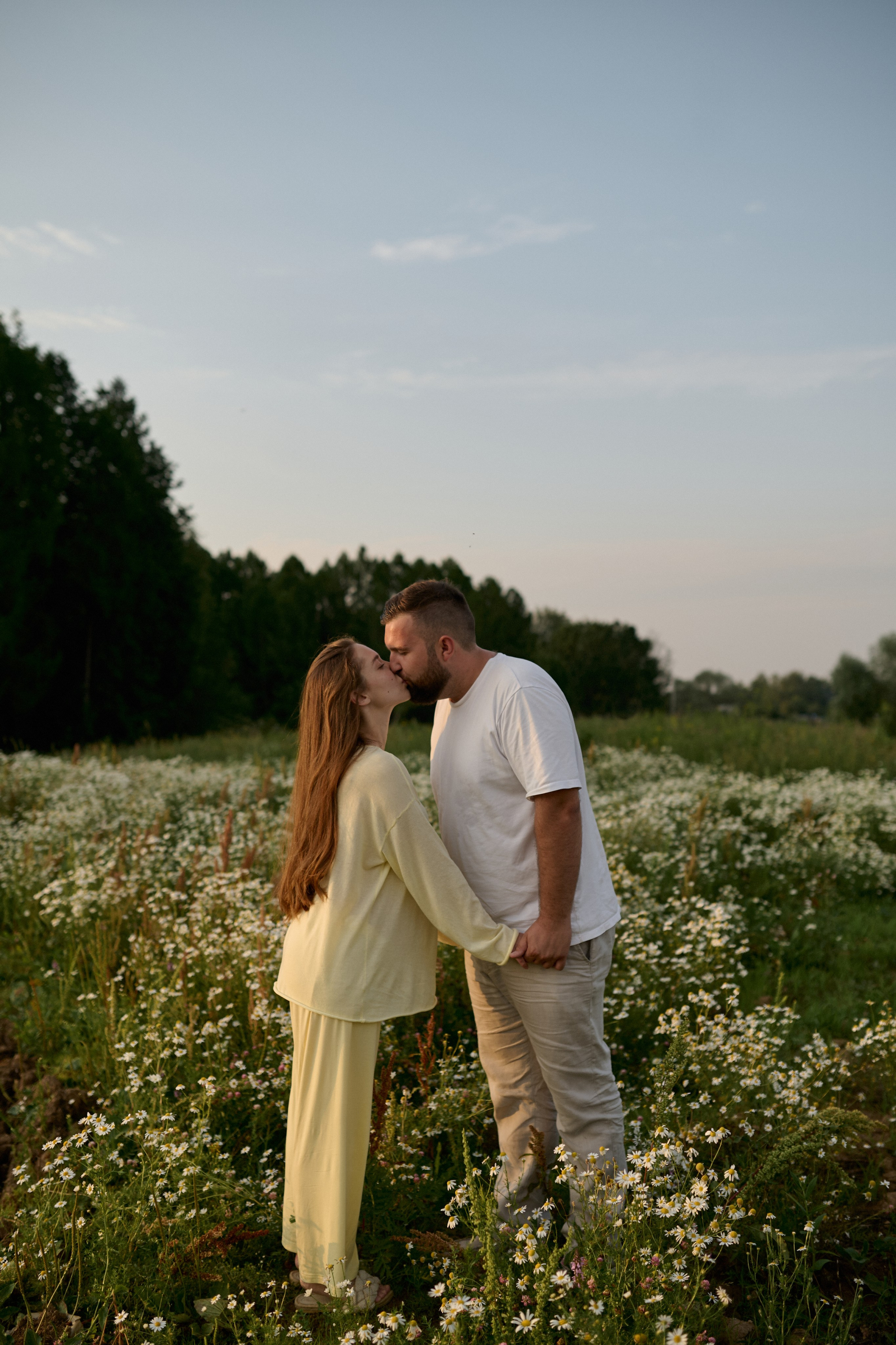 Рома, Оля, Максим и ромашки. Семейный и свадебный lifestyle-фотограф в Москве Мария Петрова