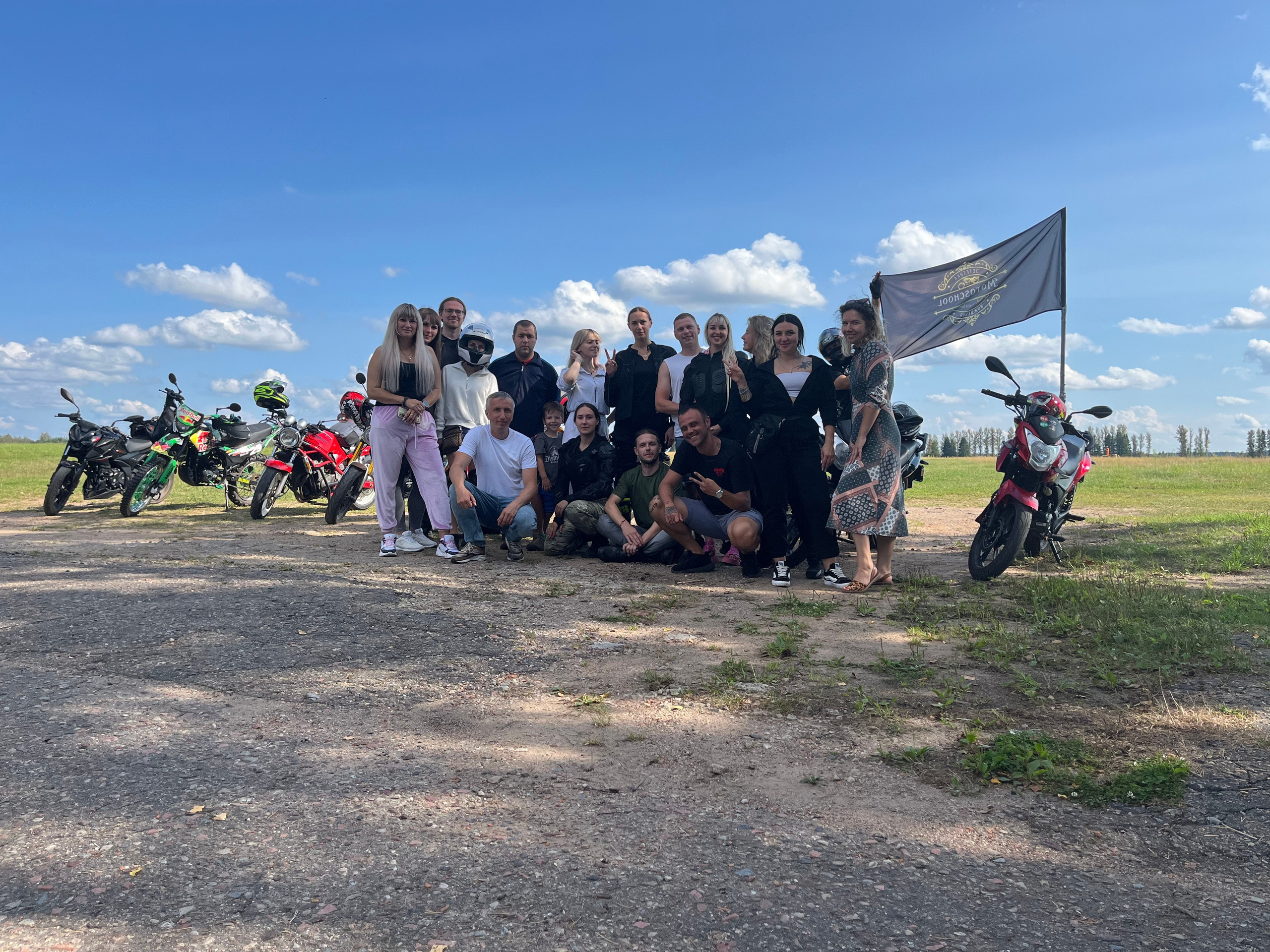 МЕРОПРИЯТИЯ 2025. МОТОШКОЛА в городе Витебске. Обучение категории А и А1