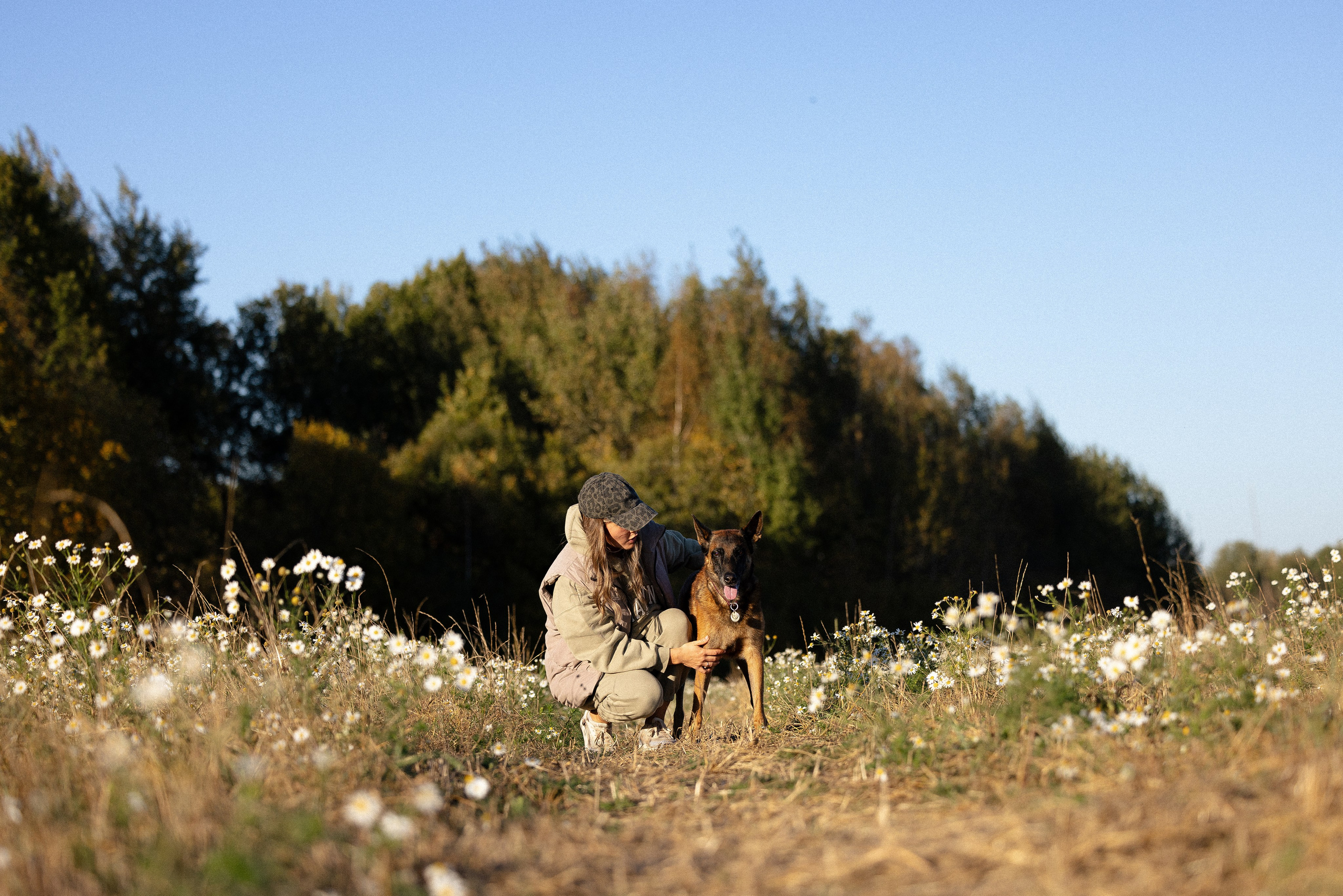 Женя, Афра и Молли. Фотограф и видеограф анималист Аганина Дарья