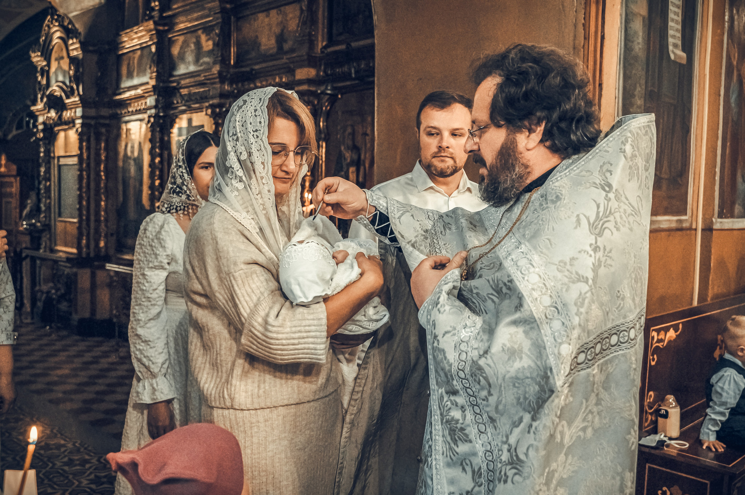 Крещение Есении Церковь Рождества Пресвятой Богородицы