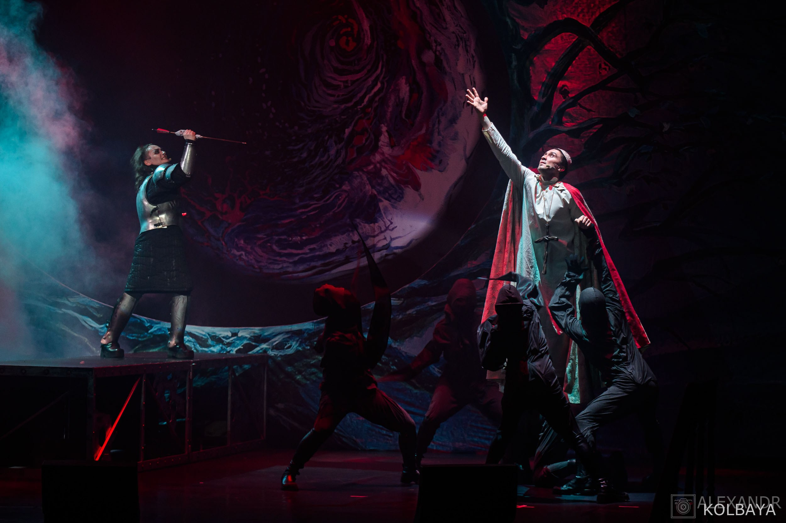 Мюзикл Дракула. Концертный и театральный репортажный фотограф в Москве Александр Колбая