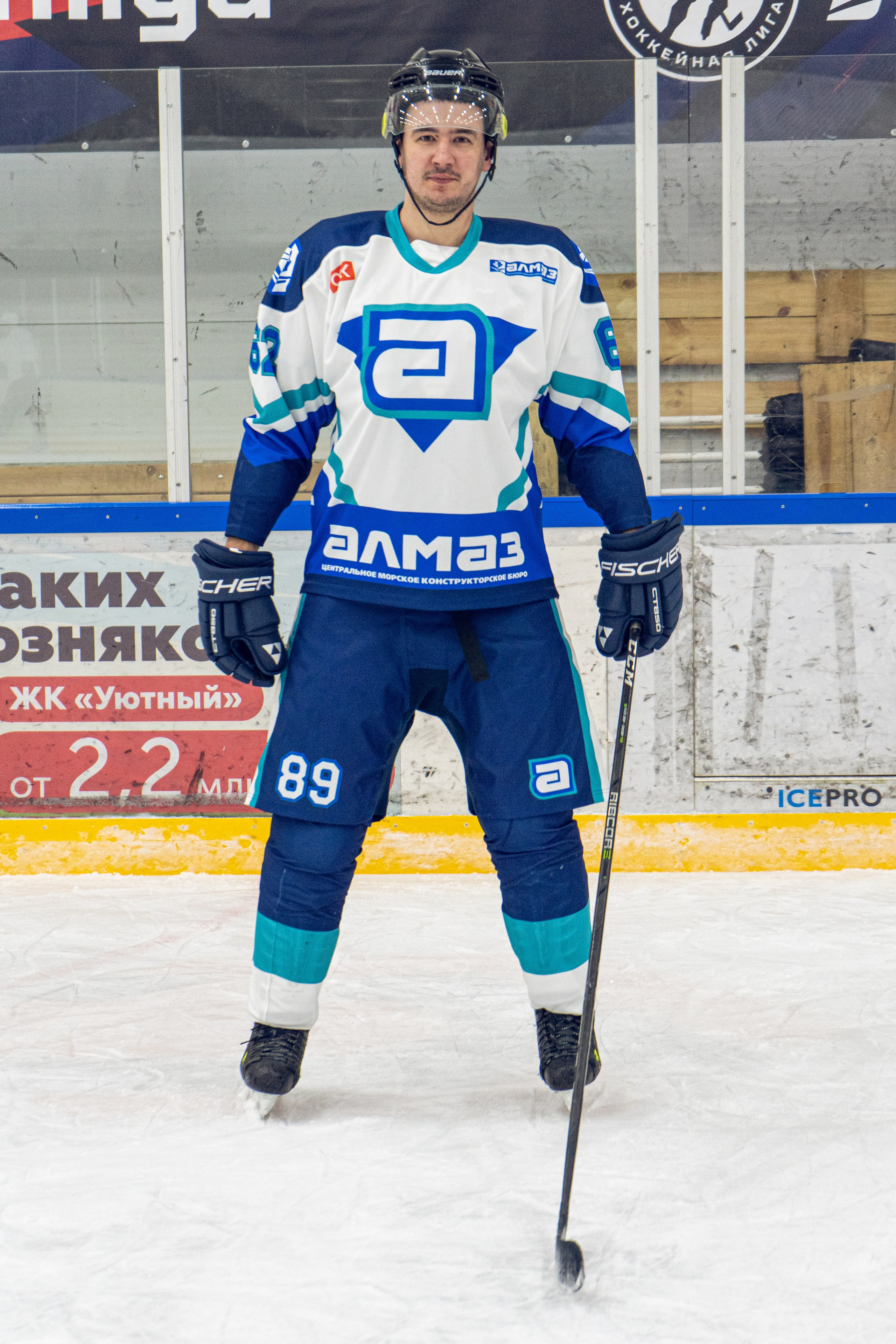 Тренировка по хоккею «ЦМКБ «Алмаз»