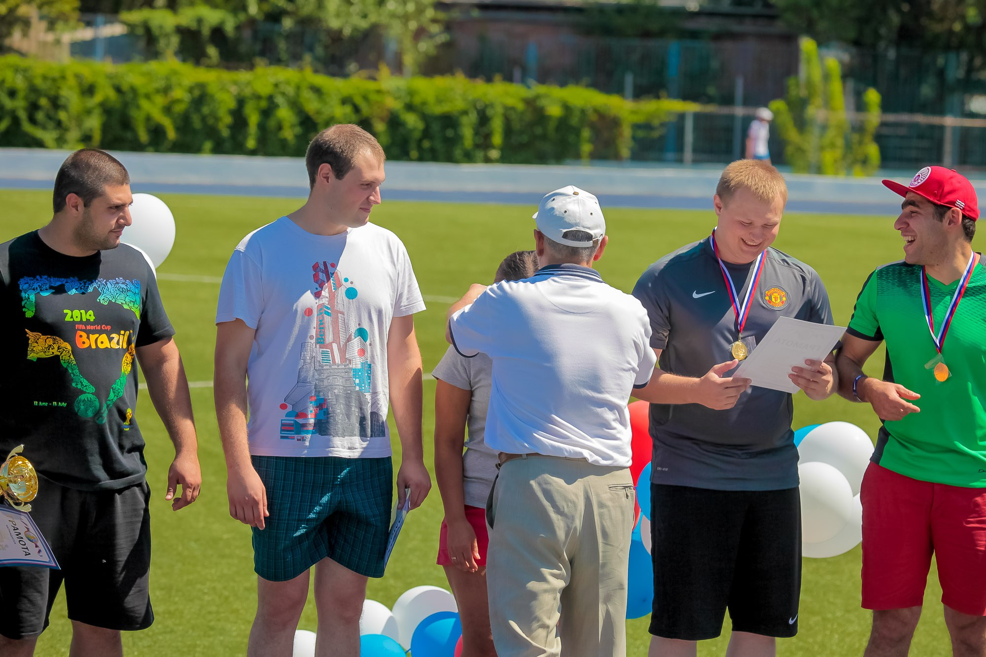 День Физкульт. Максим Матвийченко и Виктория Басова профессионалы своего дела