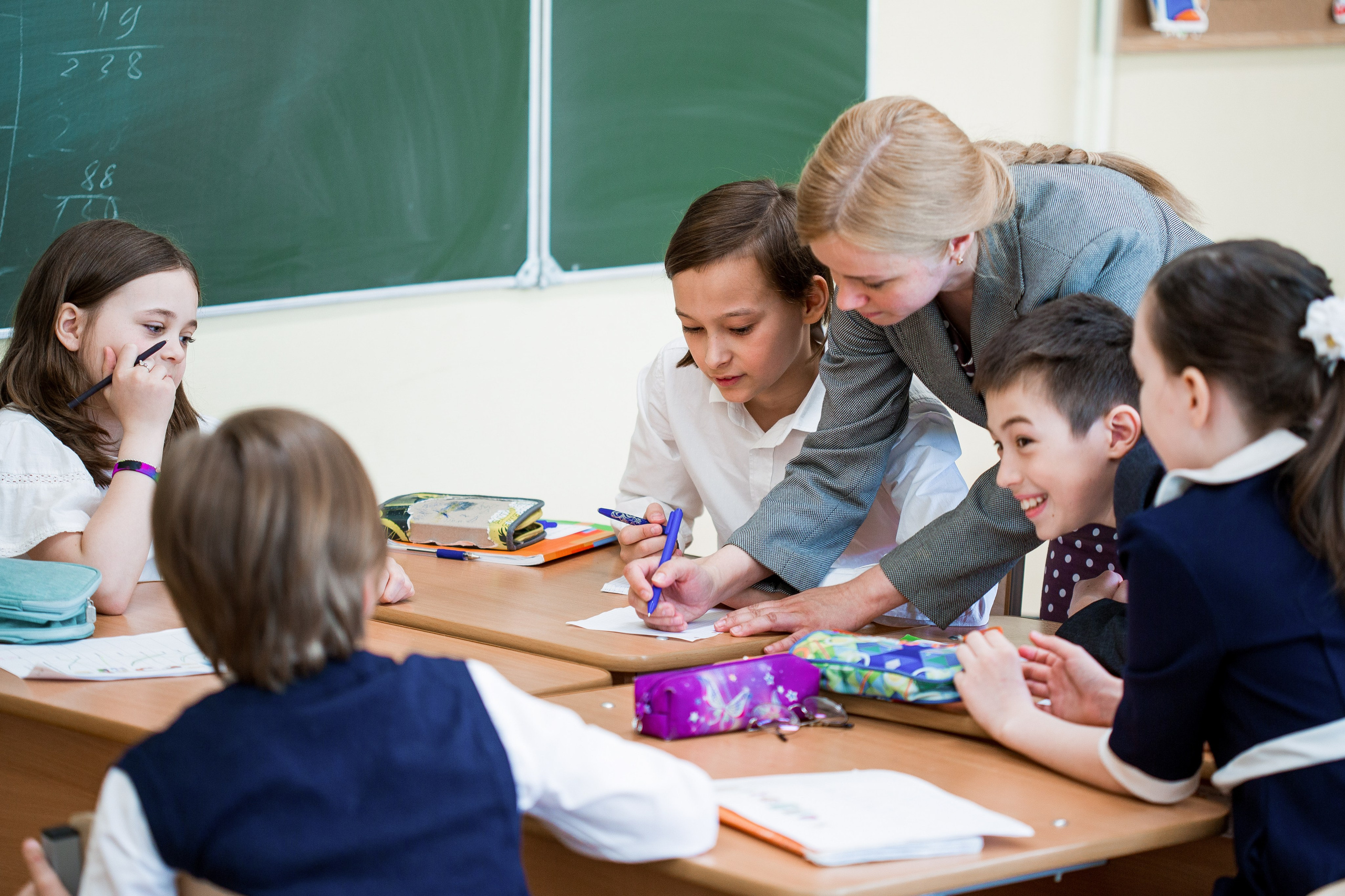 Школьная фотосъемка 3 класса. Репортажный фотограф Борис Геер