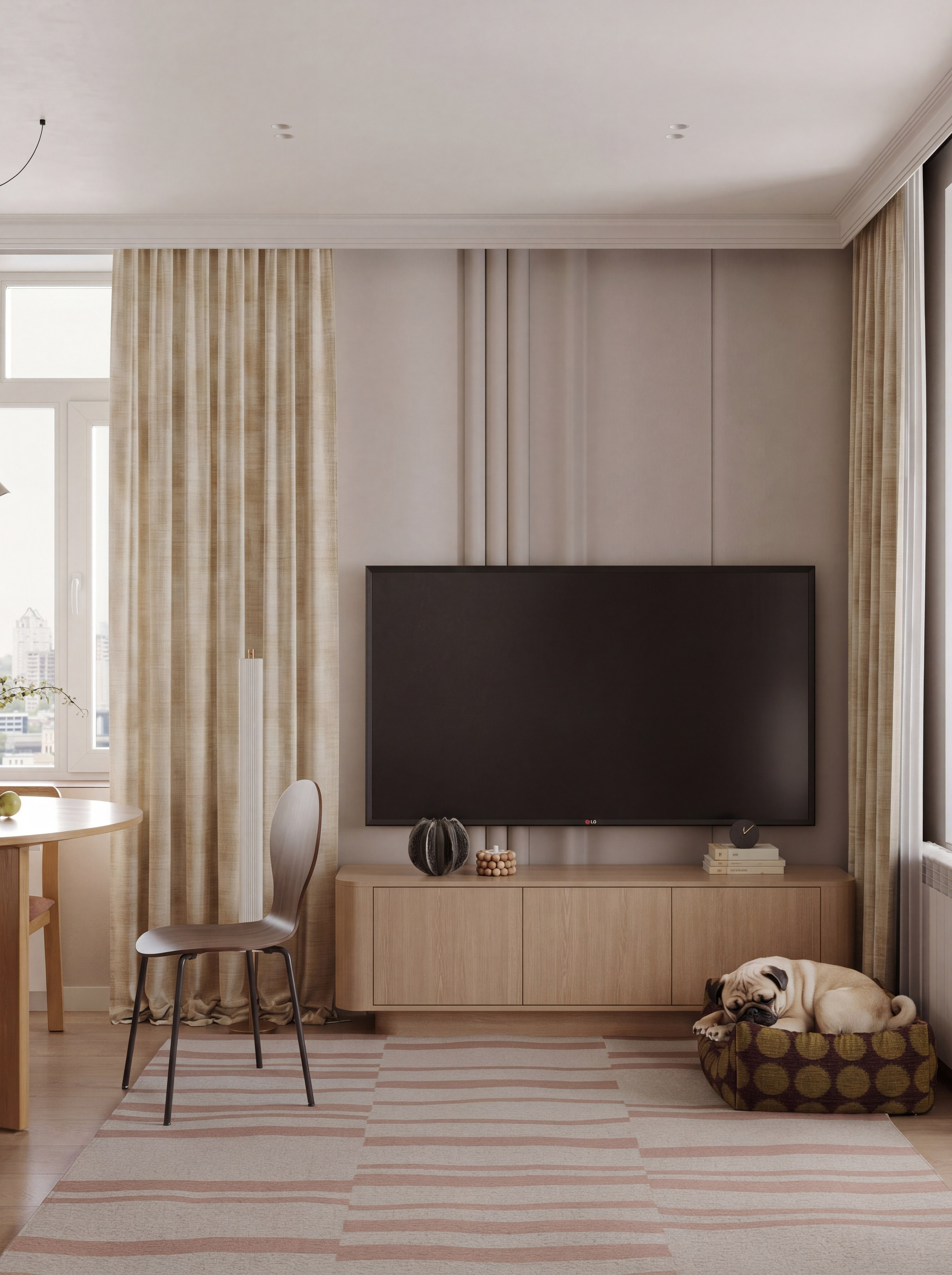 Квартира 80 м², ЖК Себур, Нижневартовск. KADO — студия дизайна интерьеров в Нижневартовске