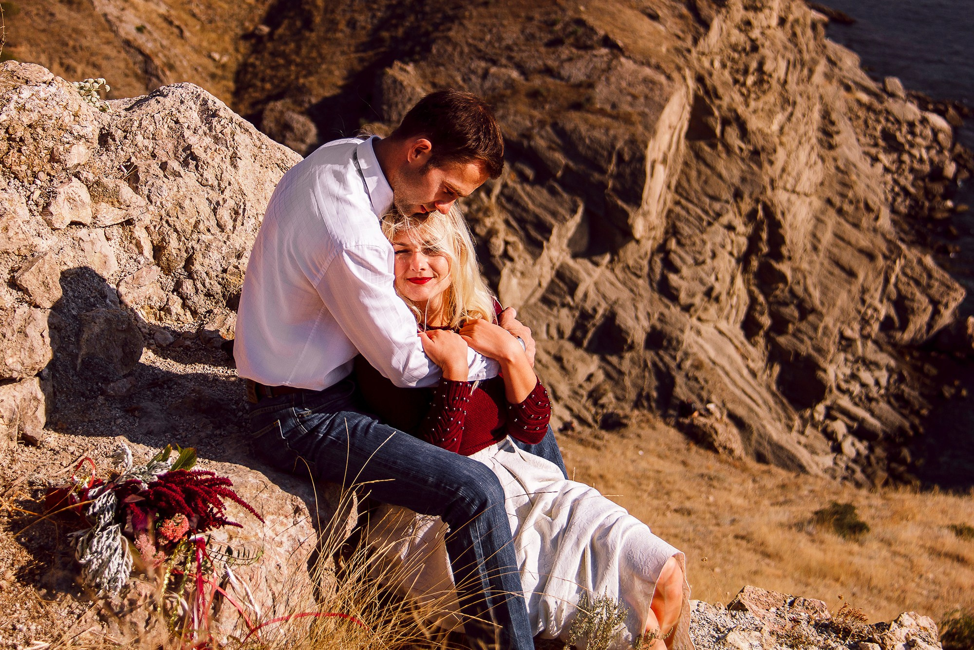 Love Story Анна и Владимир. Балаклава. Свадебный и семейный фотограф в Евпатории Зайцева Надежда