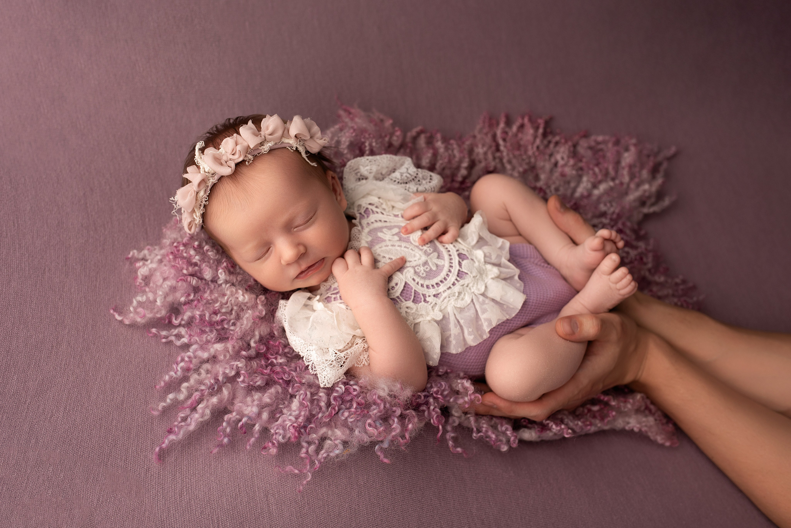 Новорождённые девочки. Детский фотограф новорождённых в Минске Боровик Екатерина