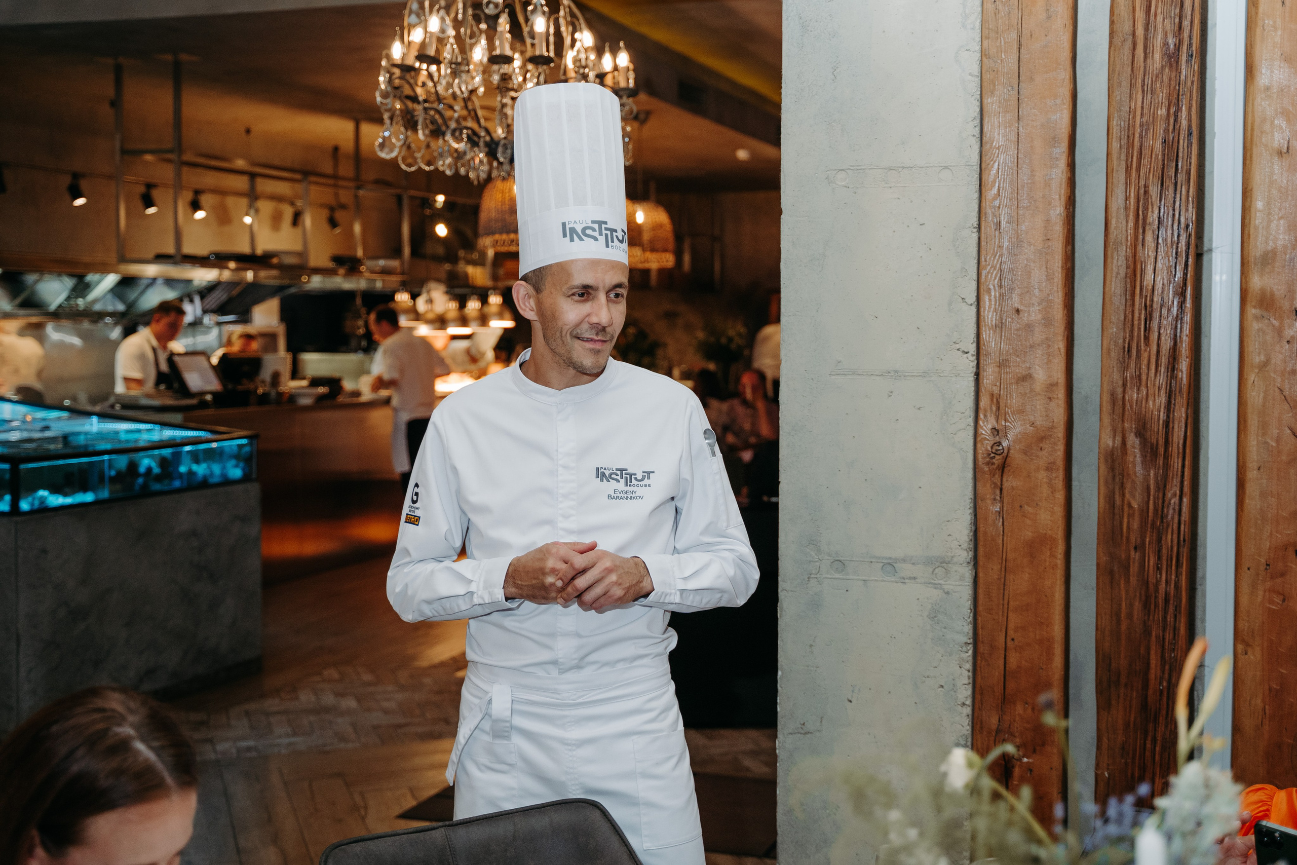 Открытый ужин с Mishlen Шеф Поварами. Репортажный и свадебный фотограф в Москве Рая Небогатова