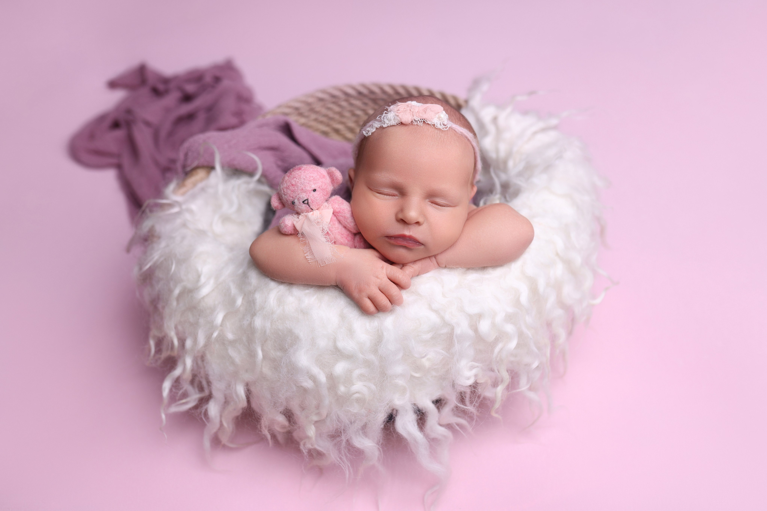 Newborn девочки. Фотограф новорожденных Модяева Ирина