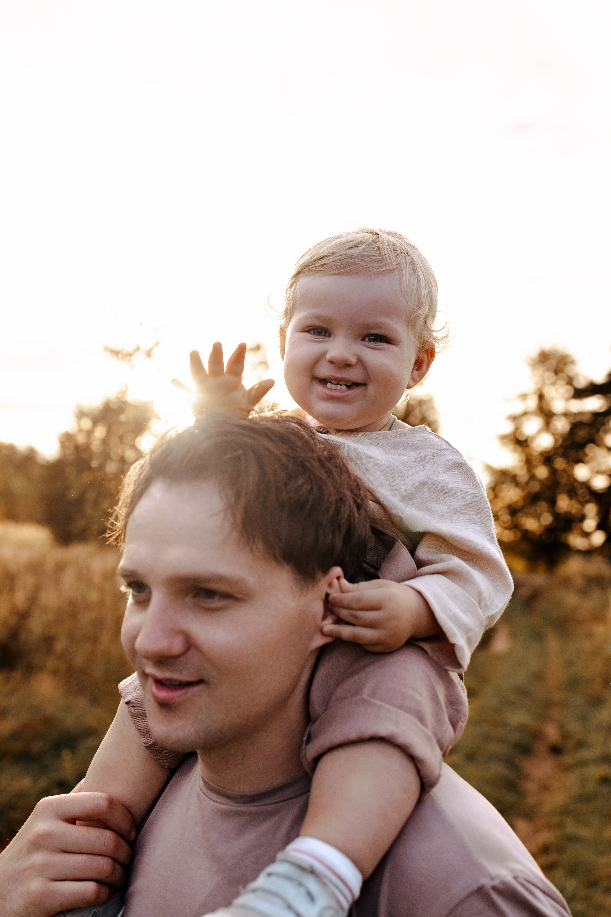 Прогулка на закате. Колесникова Татьяна. Фотограф новорожденных Щёлково, Москва, Королев