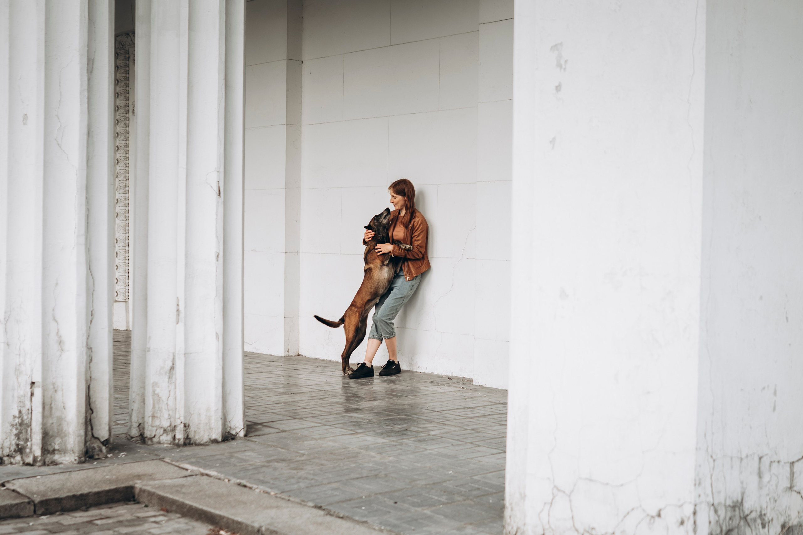 Вика, Ари и Нави. Семейный фотограф анималист Ананьева Мария — Москва