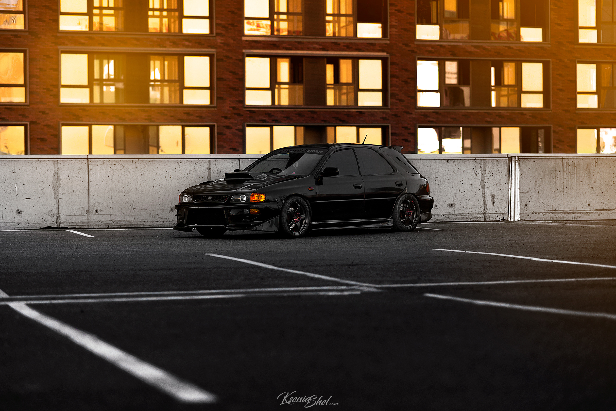 Subaru Impreza GF8. Ksenia Shel | Automotive Photography