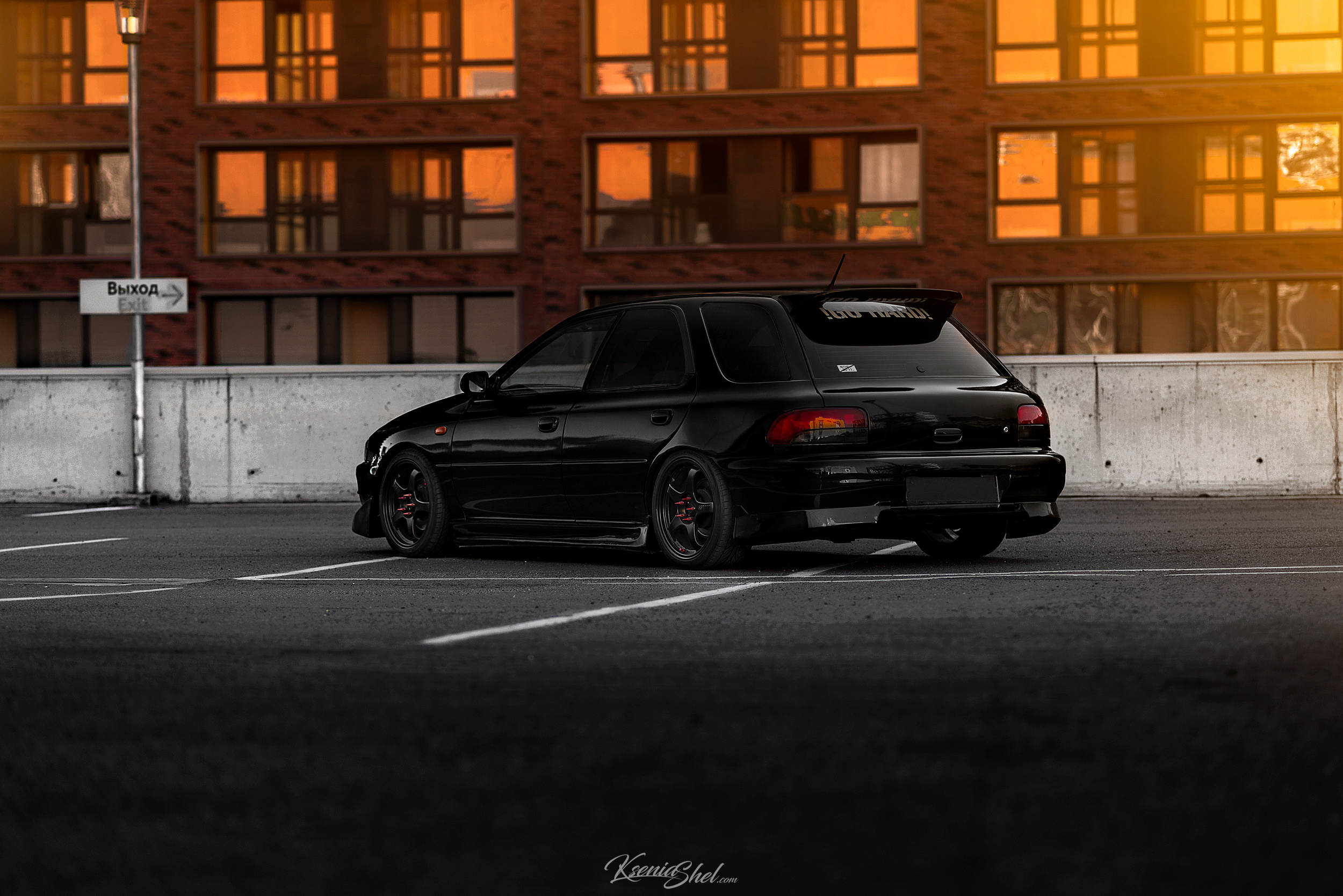 Subaru Impreza GF8. Ksenia Shel | Automotive Photography