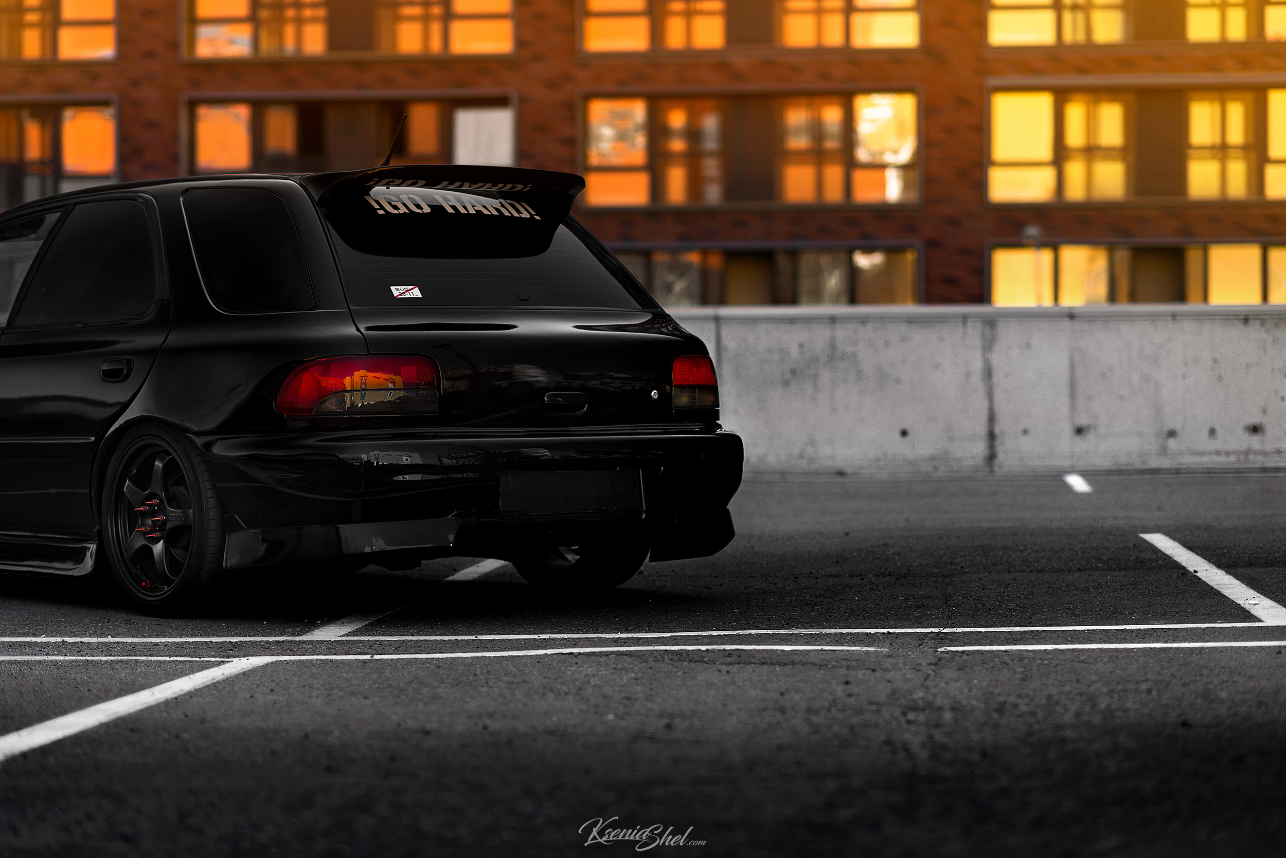 Subaru Impreza GF8. Ksenia Shel | Automotive Photography