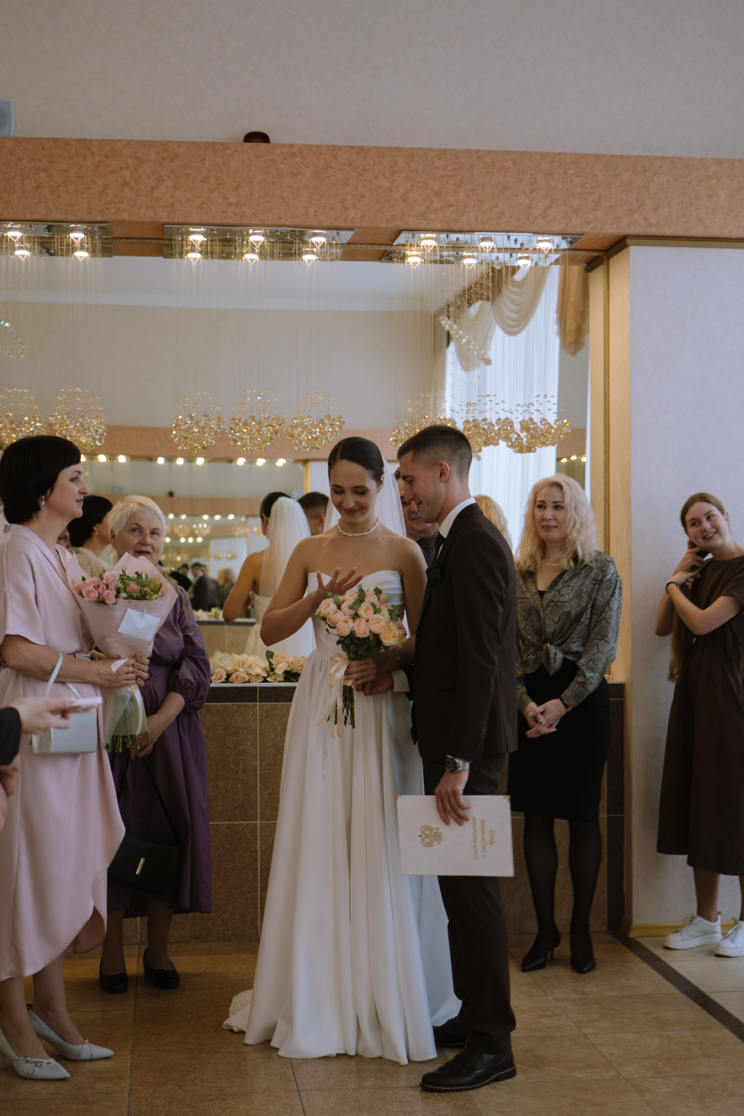 РЕПОРТАЖНАЯ СЬЕМКА В ЗАГСЕ. Профессиональный фотограф, Санкт-Петербург — Виктория Богомолова